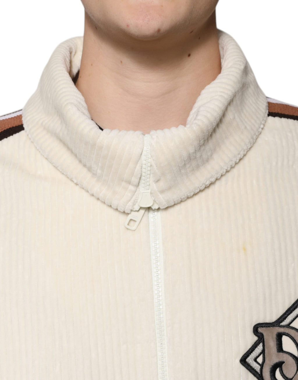 Dolce & Gabbana Beige Full Length Jacket for Men additional view