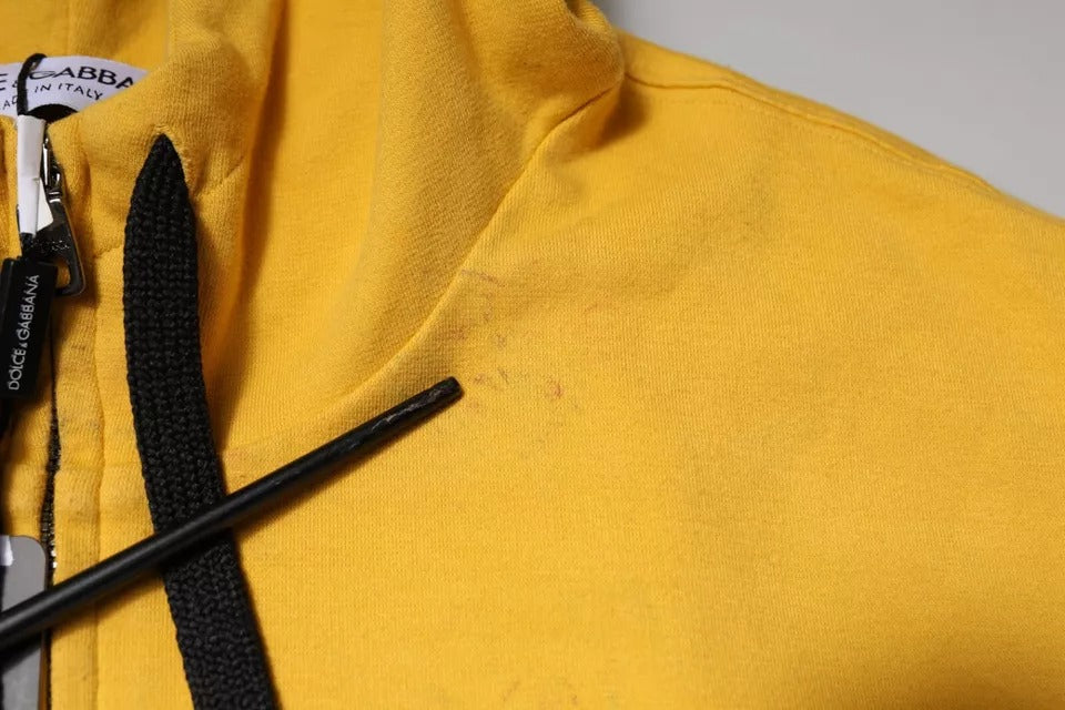 Dolce & Gabbana Yellow Hoodie for Men additional view