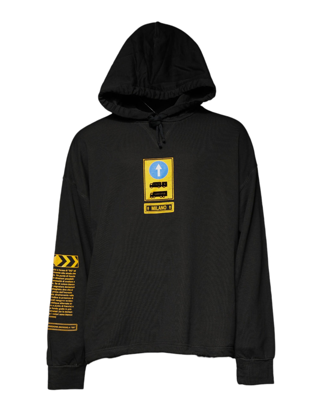 Dolce & Gabbana Black Hoodie for Men alternate view