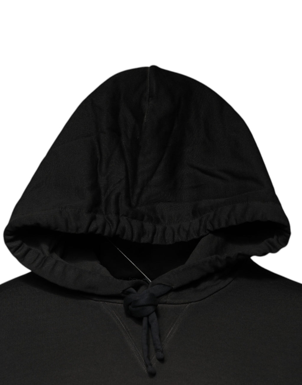 Dolce & Gabbana Black Hoodie for Men detail view