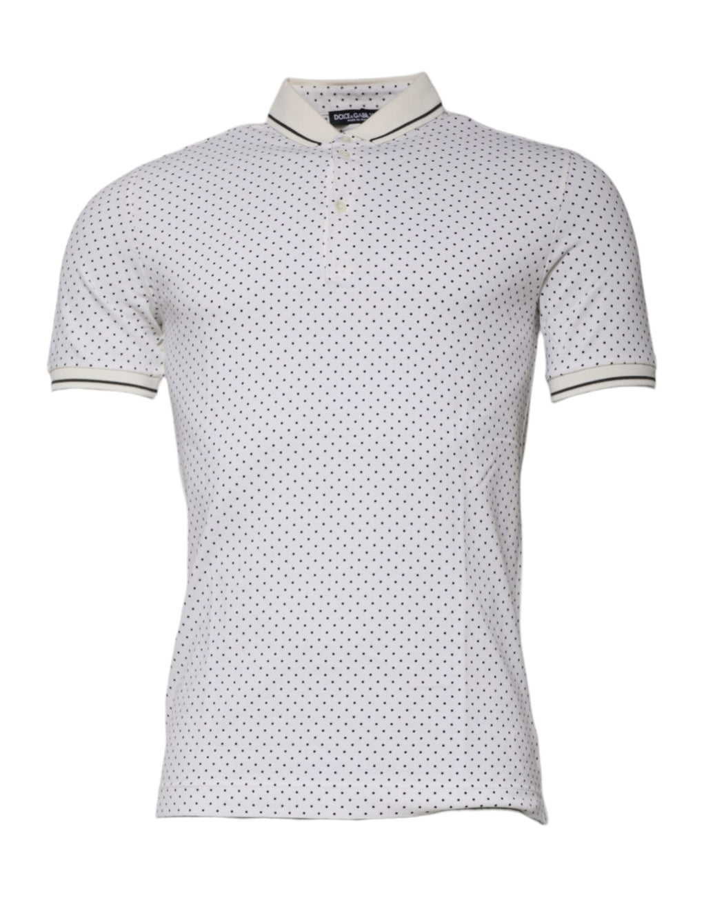 Dolce & Gabbana White Polo Shirt for Men