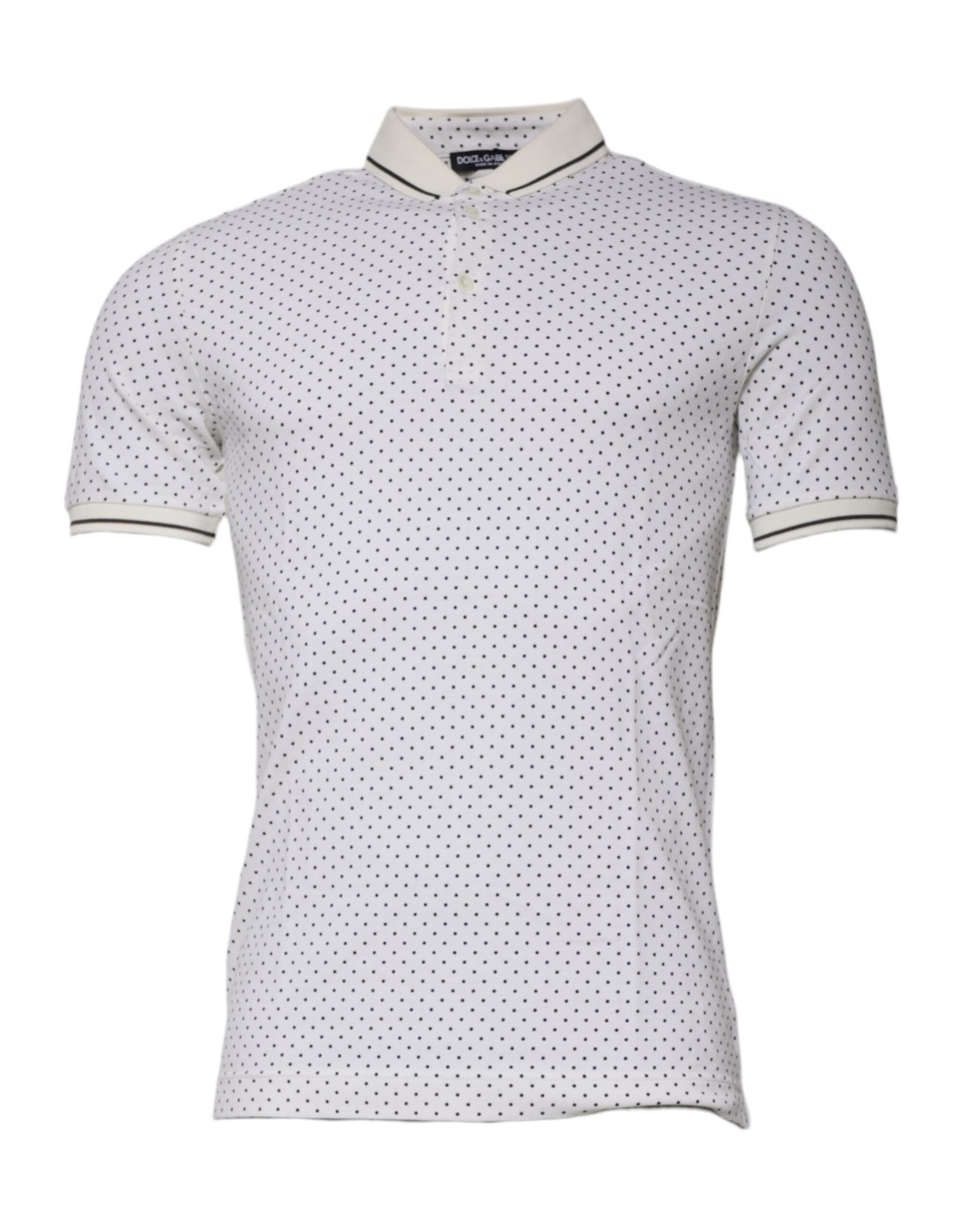 Dolce & Gabbana White Polo Shirt for Men alternate view