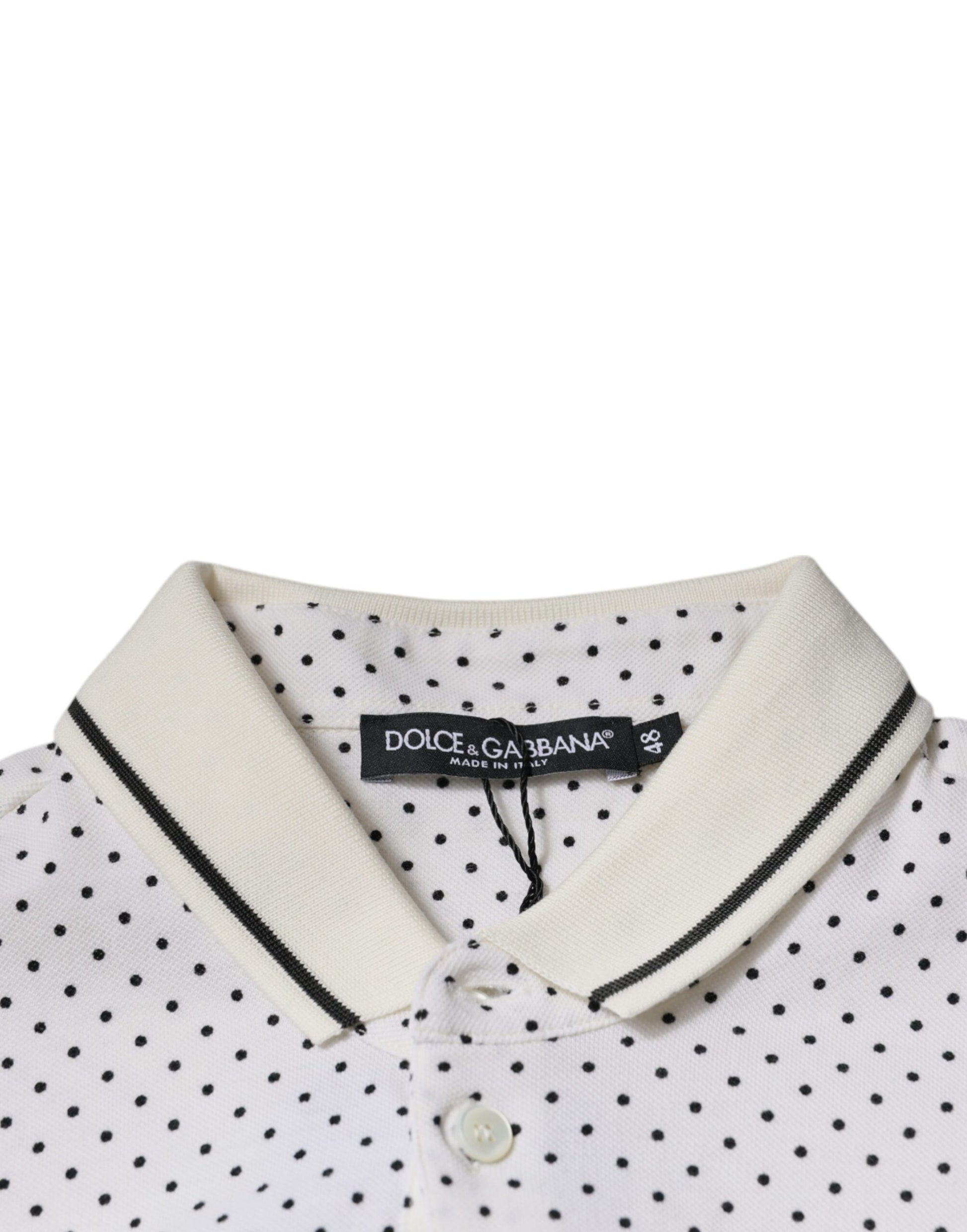 Dolce & Gabbana White Polo Shirt for Men additional view