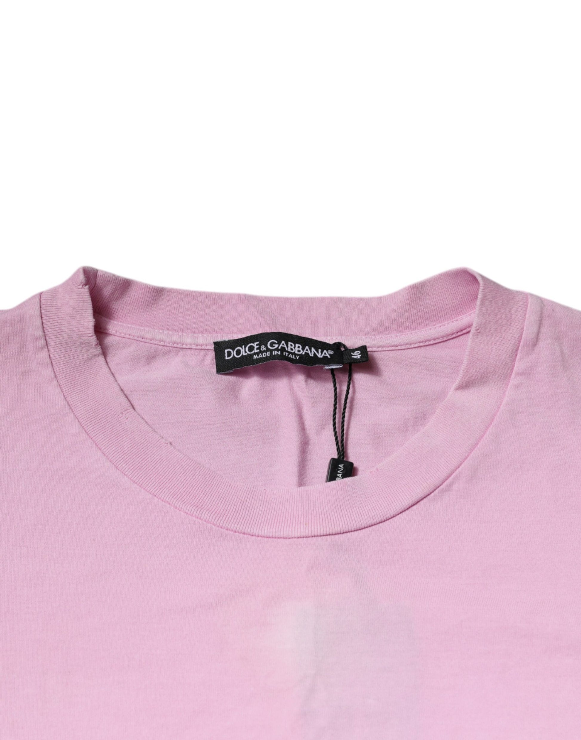 Dolce & Gabbana Pink T-Shirt for Men additional view