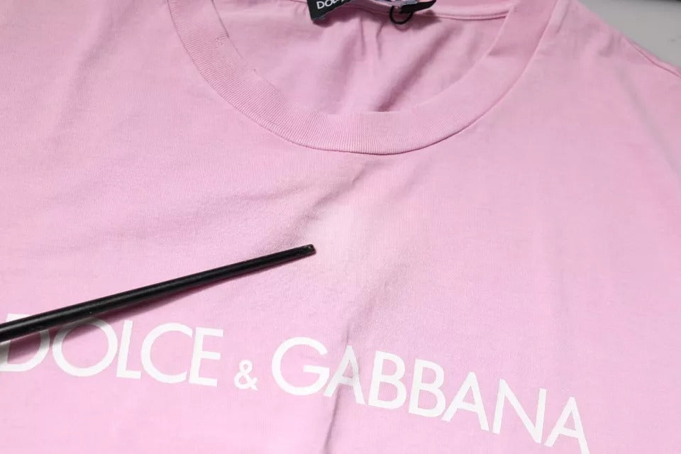 Dolce & Gabbana Pink T-Shirt for Men additional view