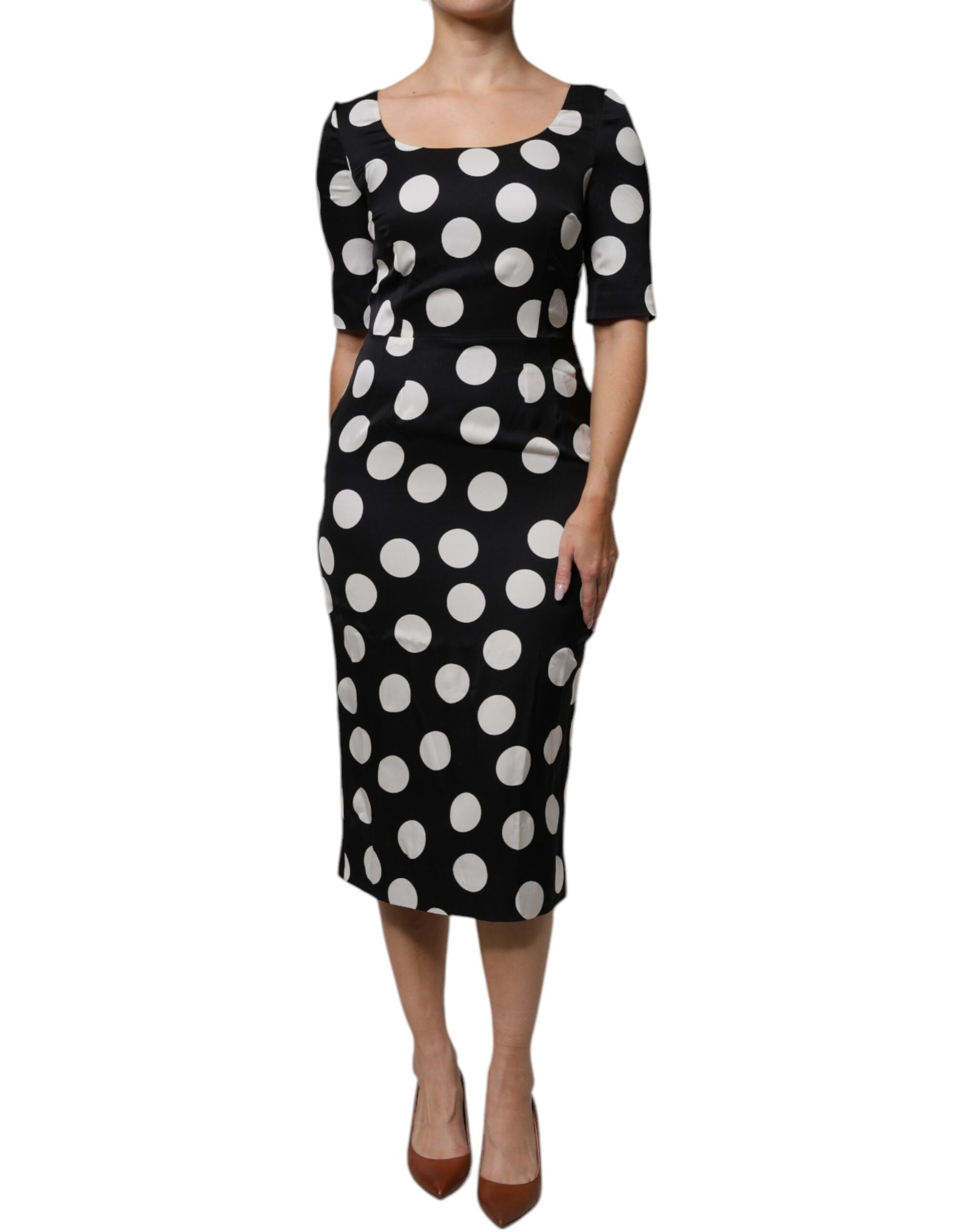 Dolce & Gabbana Black Midi Dress for Women