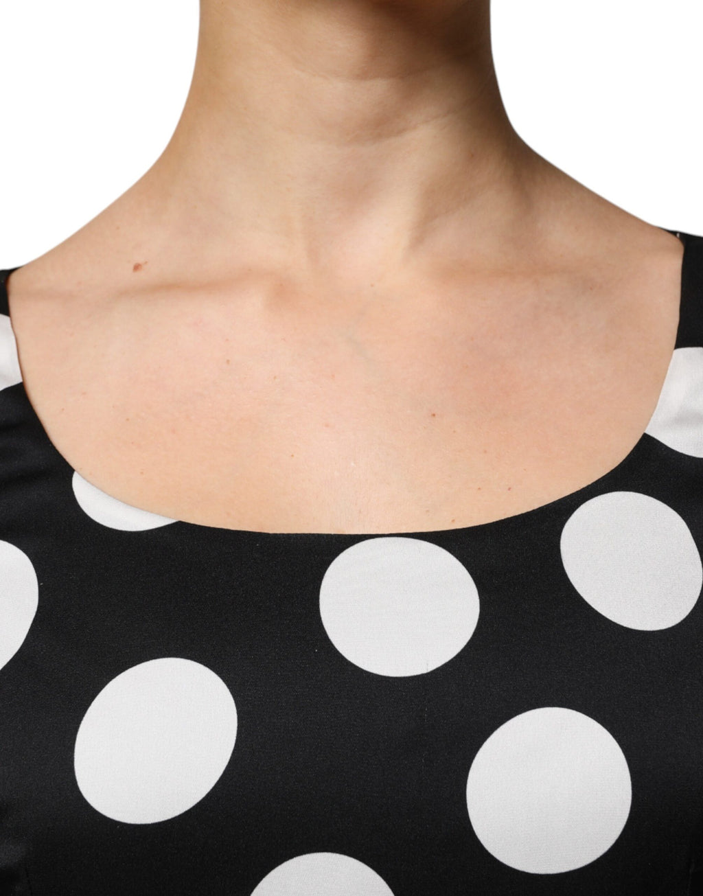 Dolce & Gabbana Black Midi Dress for Women additional view