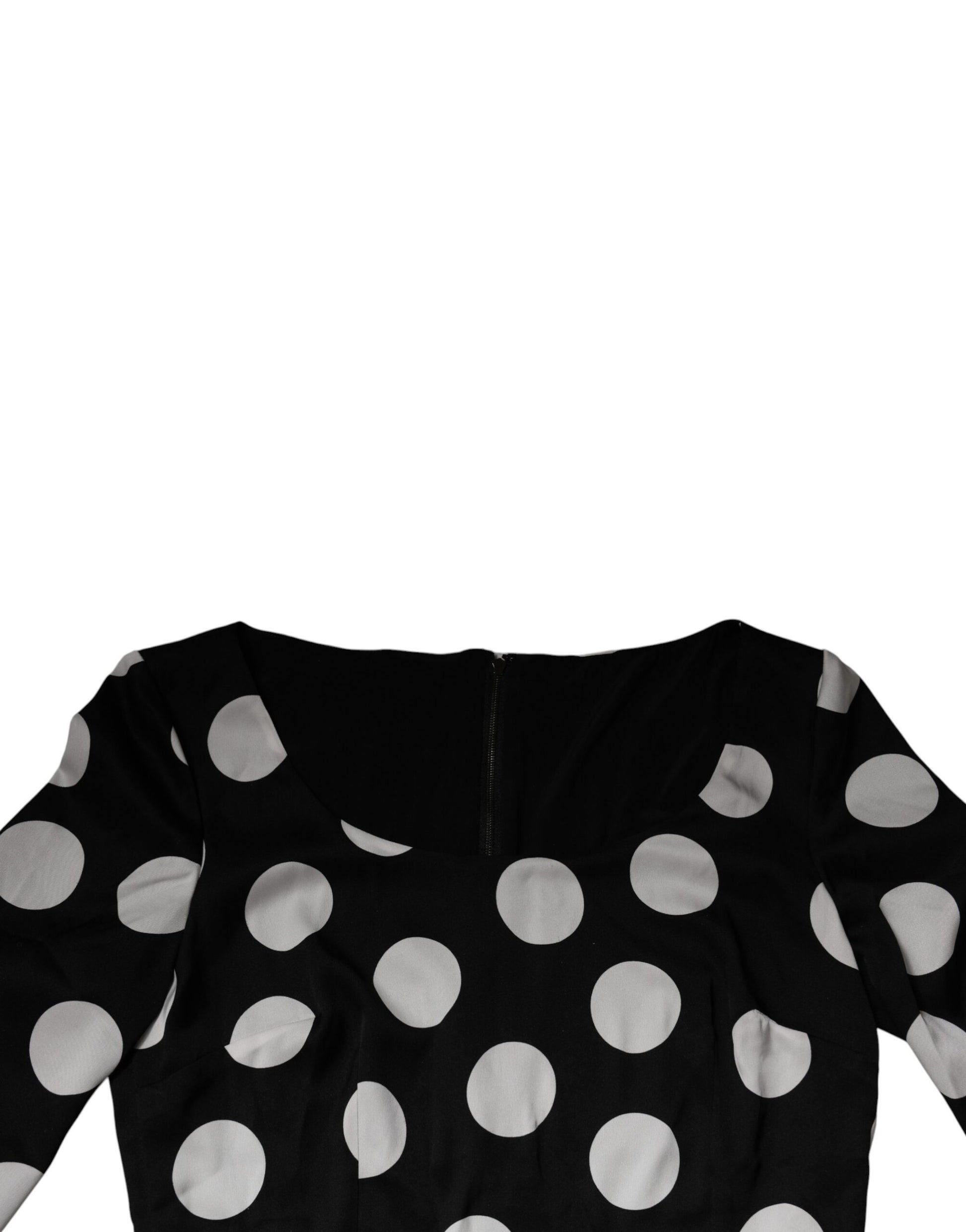 Dolce & Gabbana Black Midi Dress for Women additional view