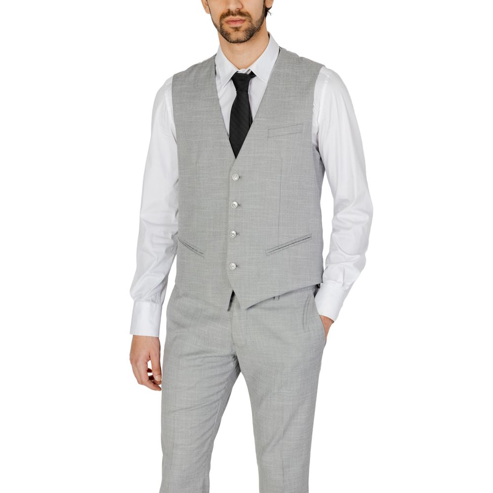 Antony Morato Grey Waistcoats for Men