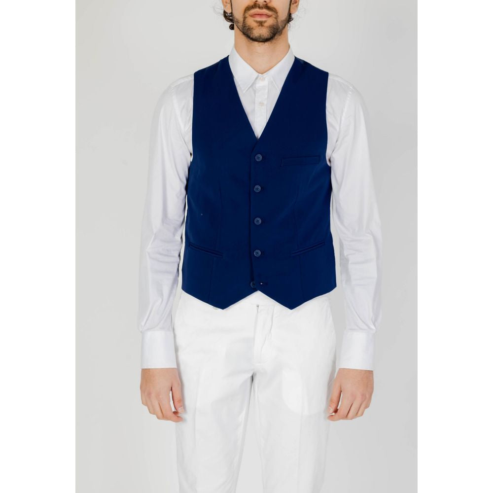 Only & Sons Blue Waistcoats for Men additional view
