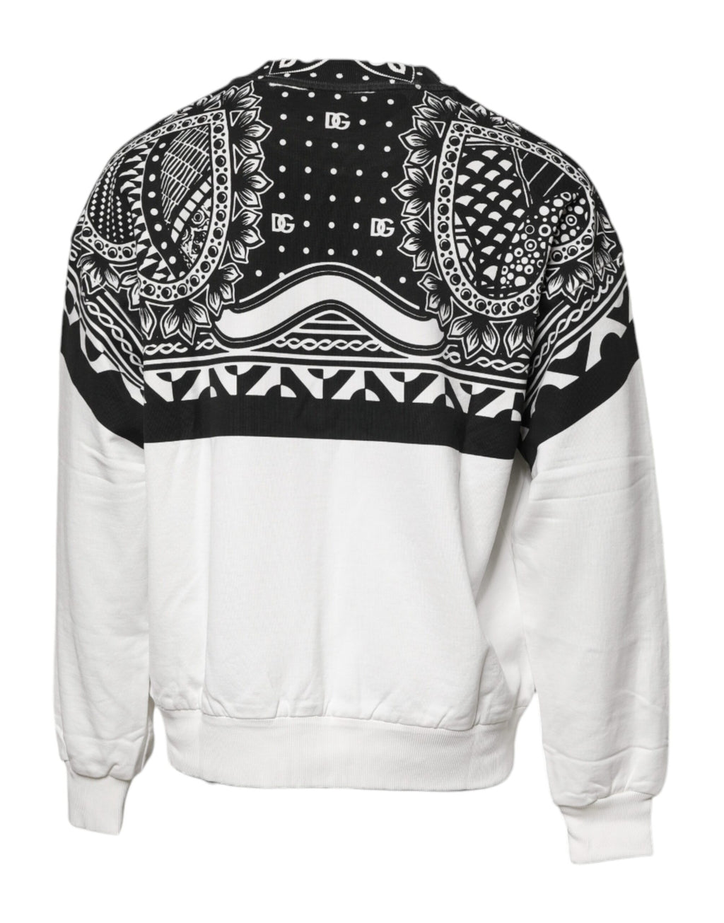Dolce & Gabbana White Sweatshirt for Men side view