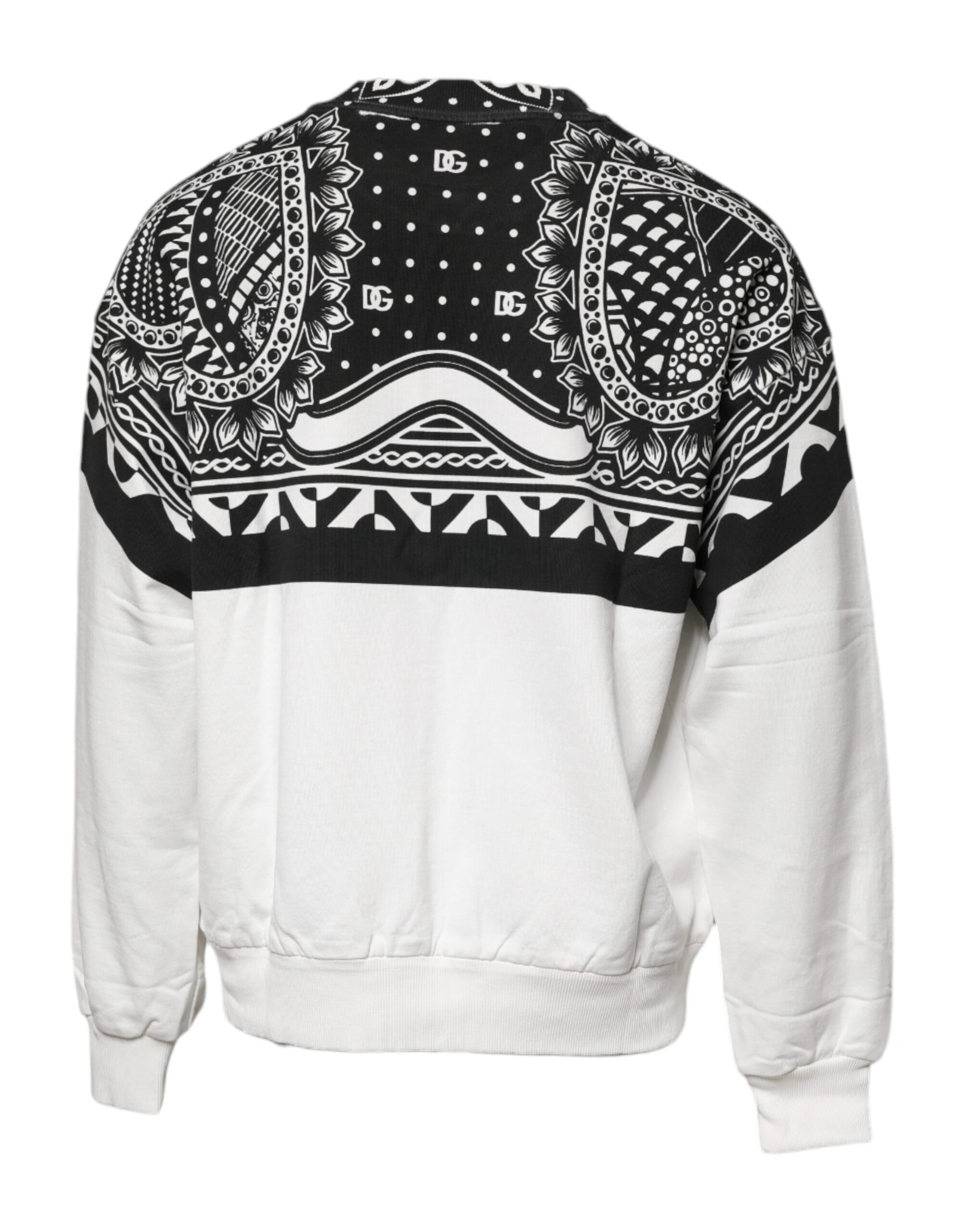 Dolce & Gabbana White Sweatshirt for Men side view