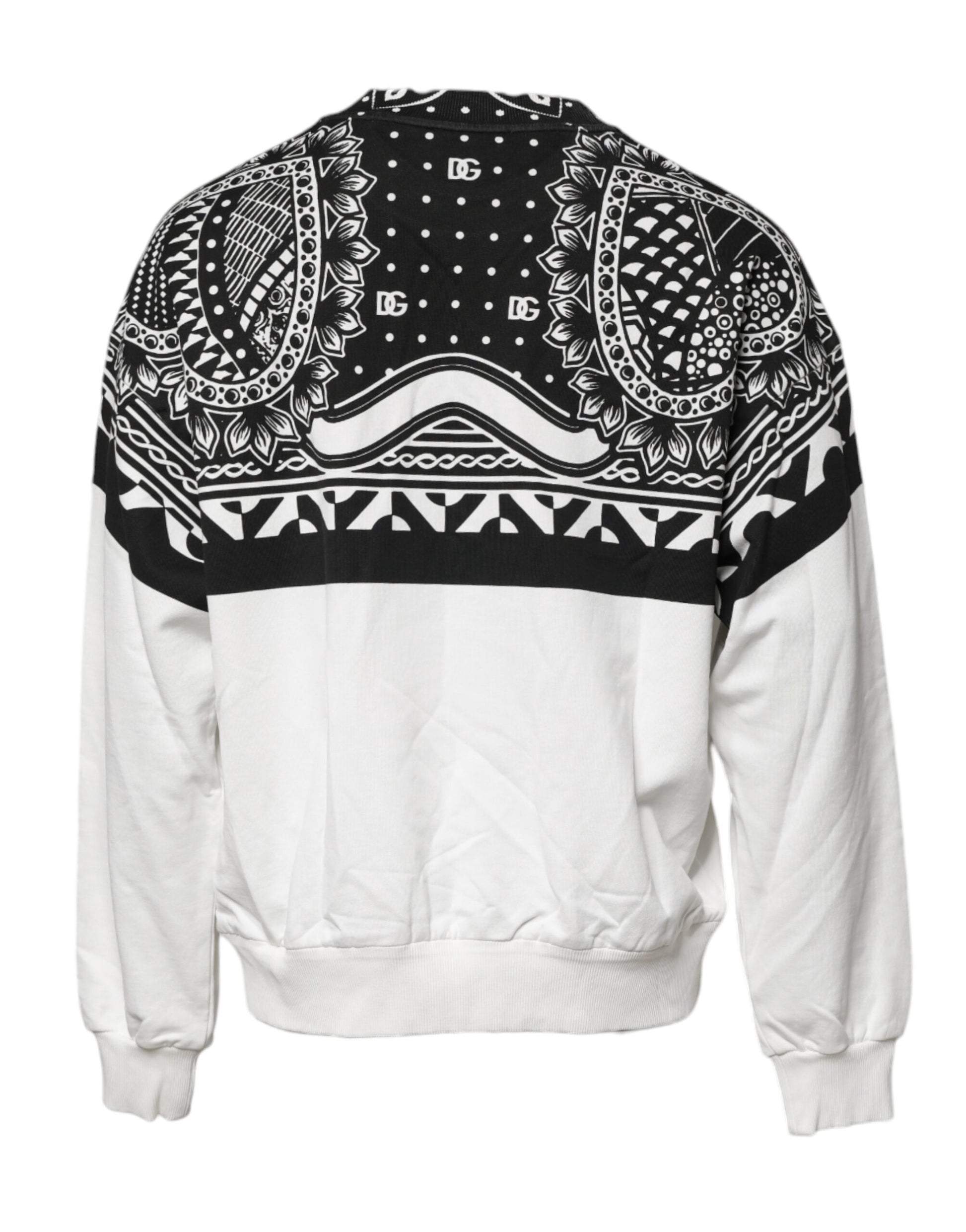 Dolce & Gabbana White Sweatshirt for Men side view