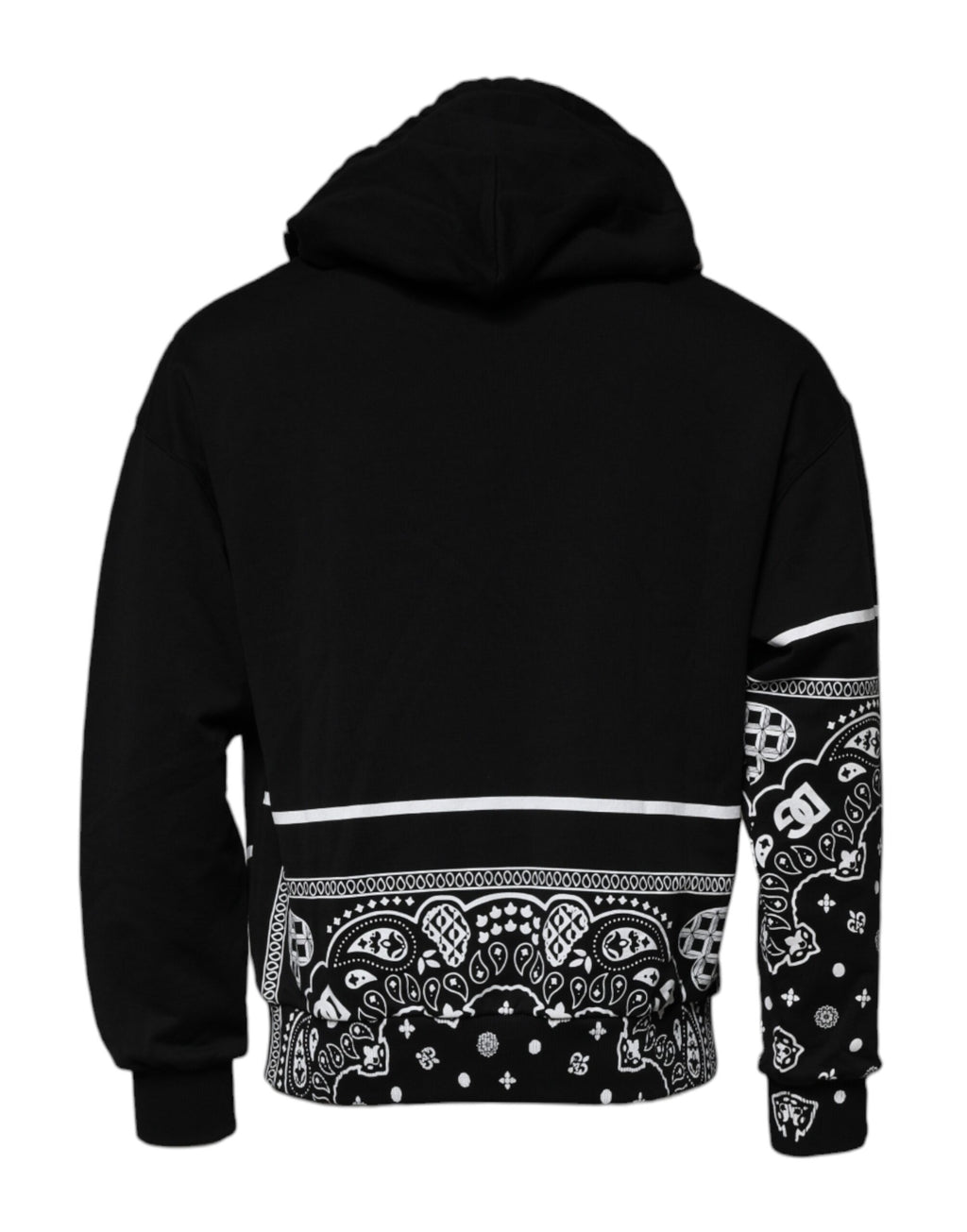 Dolce & Gabbana Black Hoodie for Men side view
