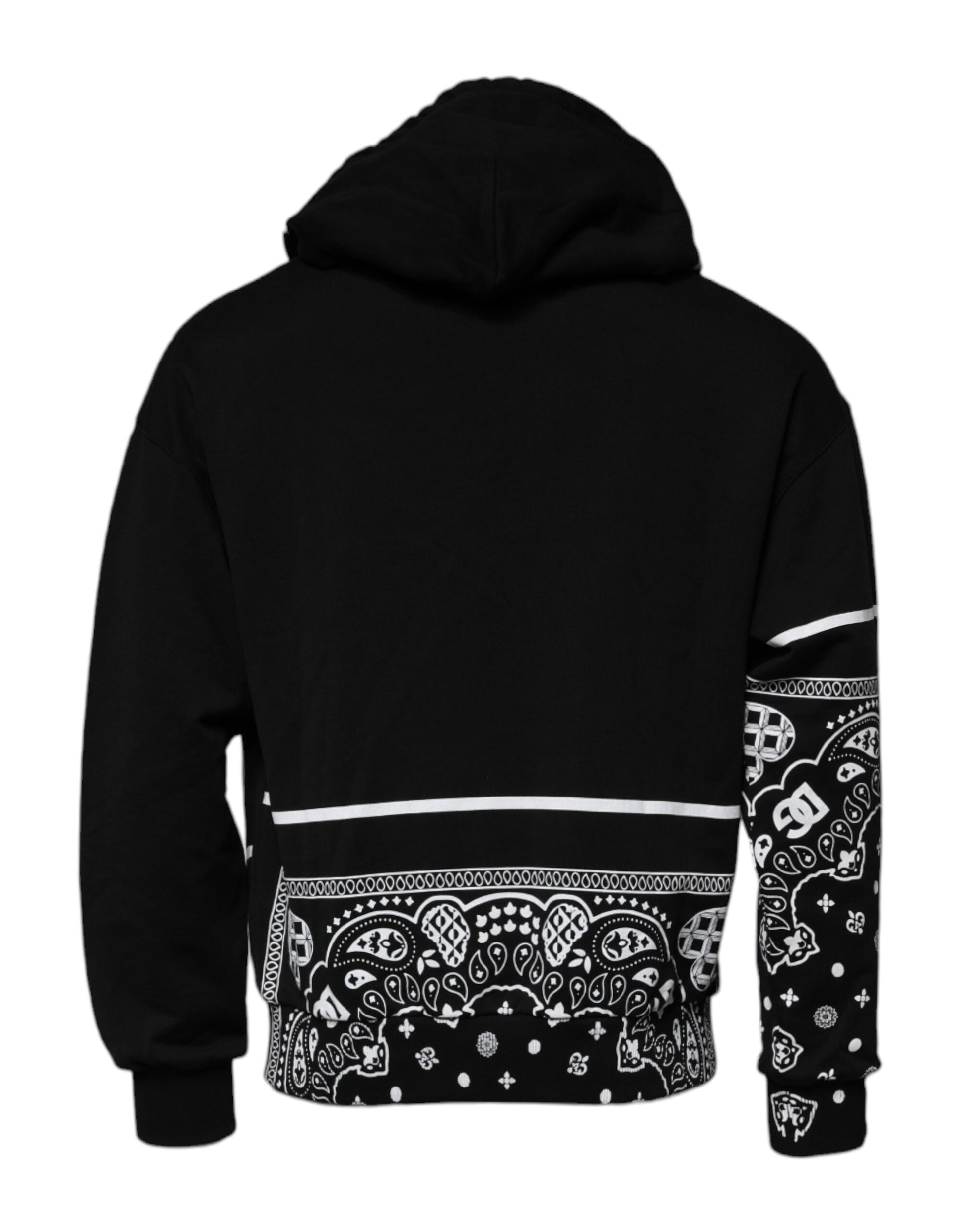 Dolce & Gabbana Black Hoodie for Men side view