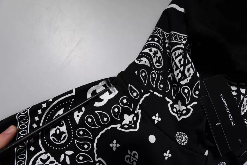Dolce & Gabbana Black Hoodie for Men additional view