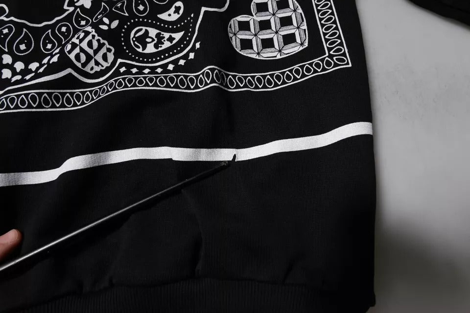 Dolce & Gabbana Black Hoodie for Men additional view