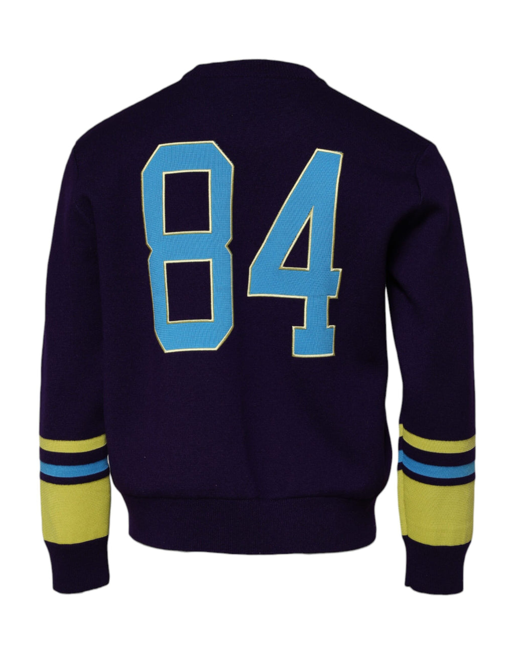 Pull en molleton ras du cou Dolce & Gabbana Blue 1984 Milano