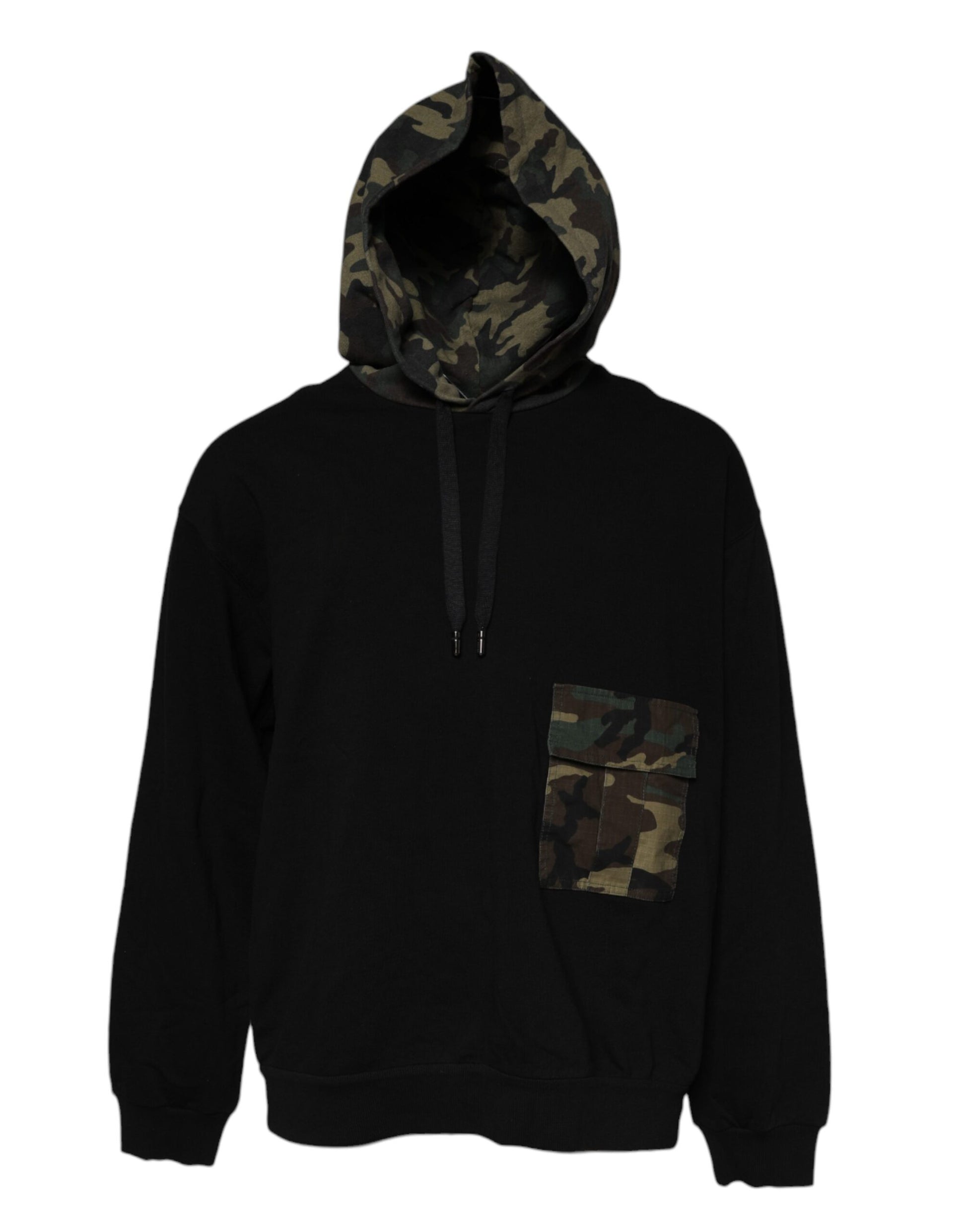 Dolce & Gabbana Black Hoodie for Men