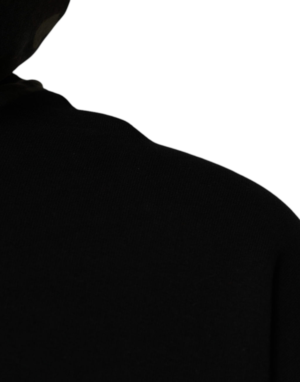 Dolce & Gabbana Black Hoodie for Men detail view