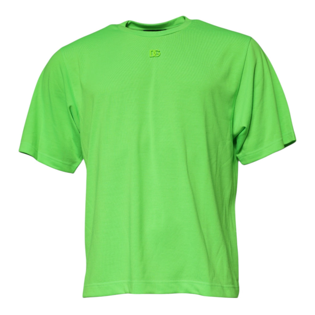 Dolce & Gabbana Green T-Shirt for Men