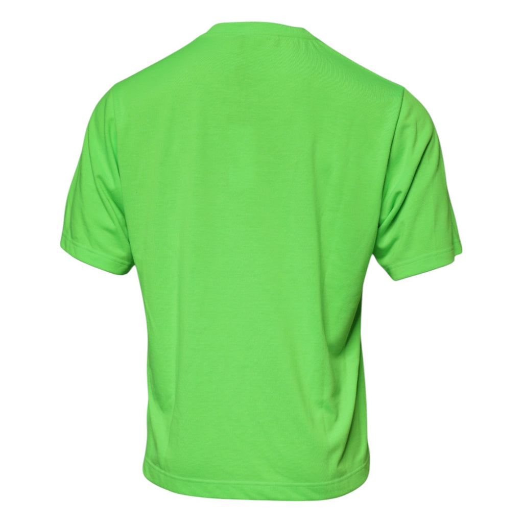 Dolce & Gabbana Green T-Shirt for Men detail view