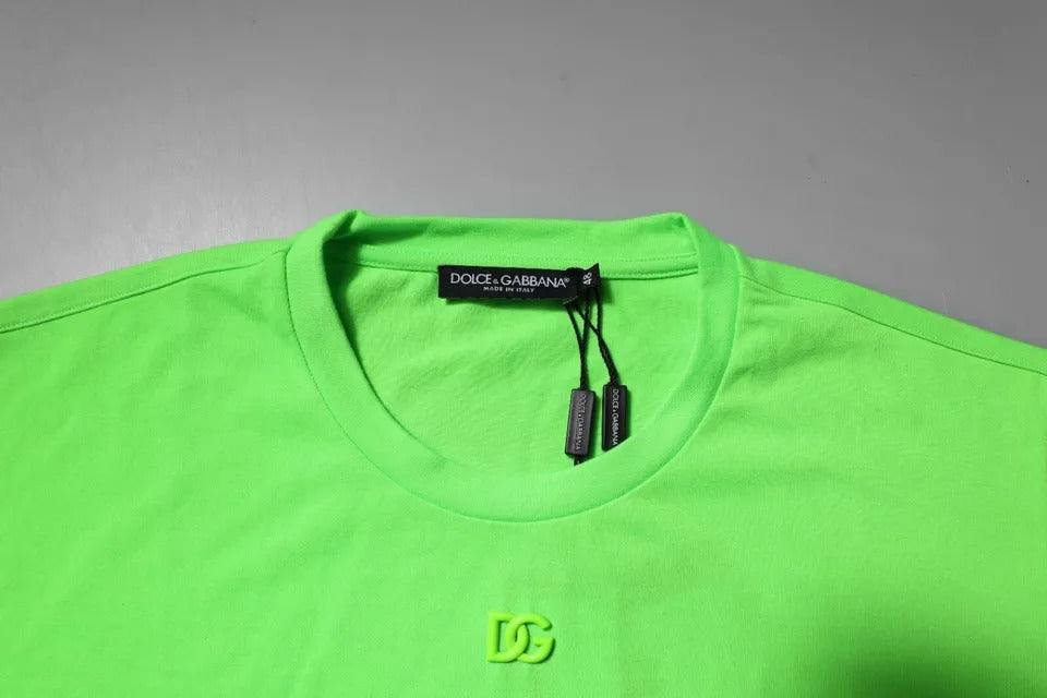 Dolce & Gabbana Green T-Shirt for Men additional view