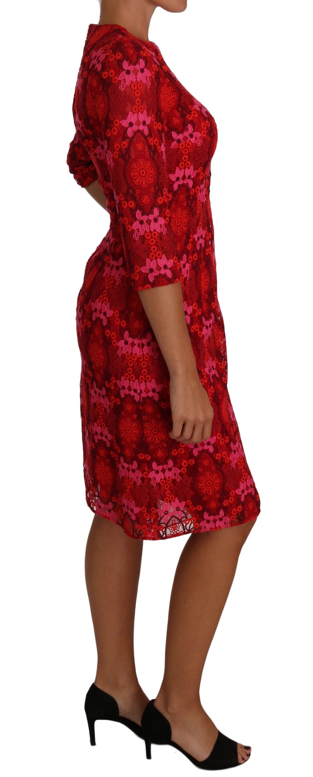 Dolce & Gabbana Pink Midi Dress for Women additional view