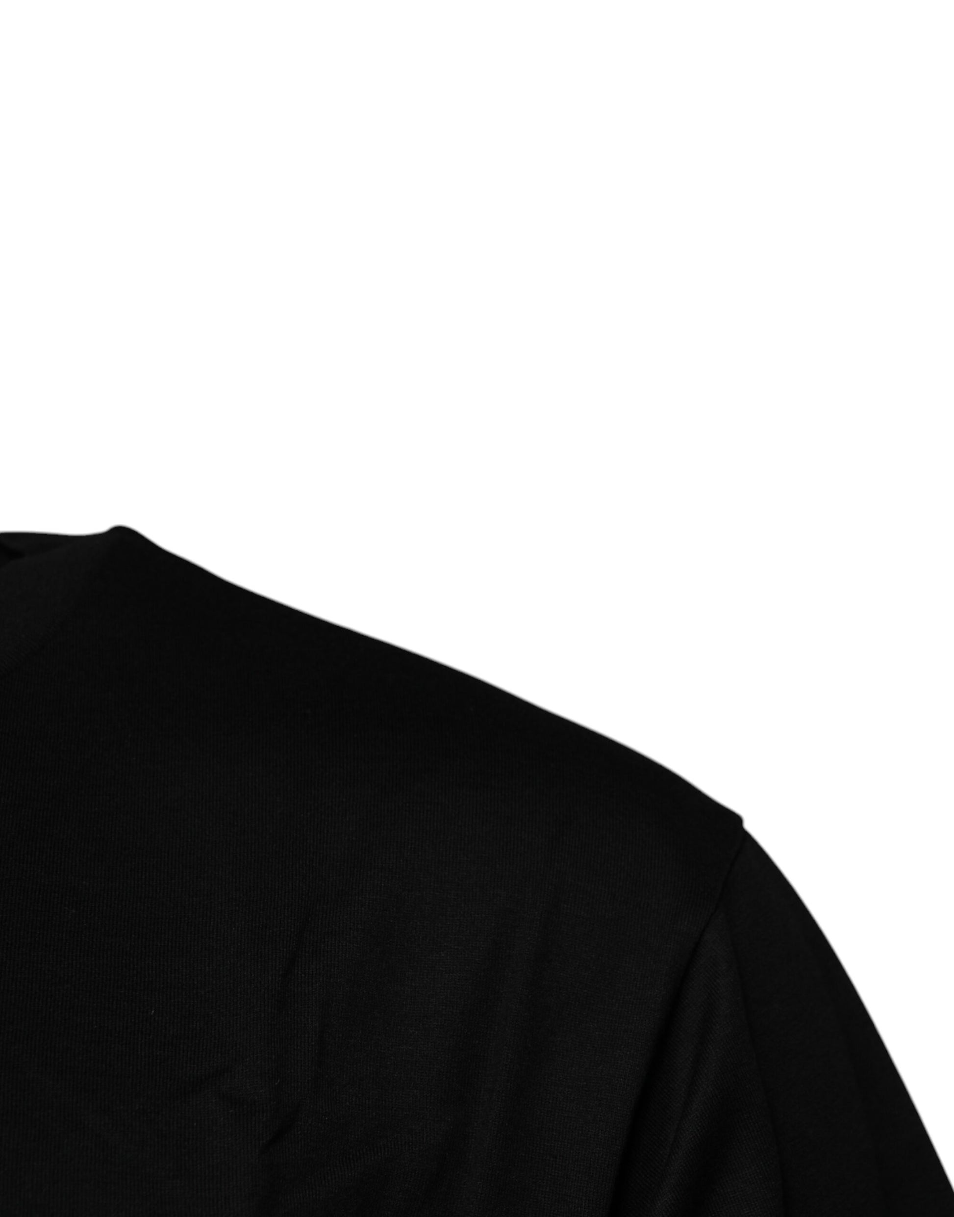 Dolce & Gabbana Black T-Shirt for Men detail view