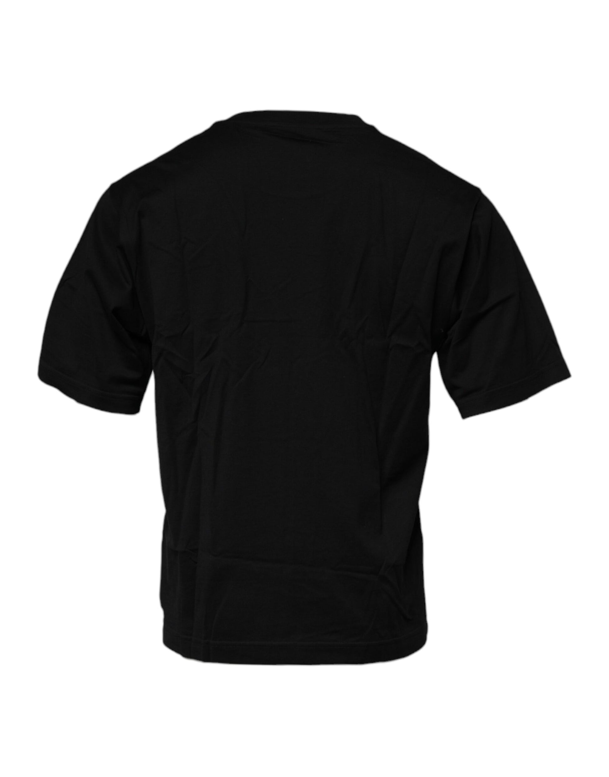 Dolce & Gabbana Black T-Shirt for Men side view