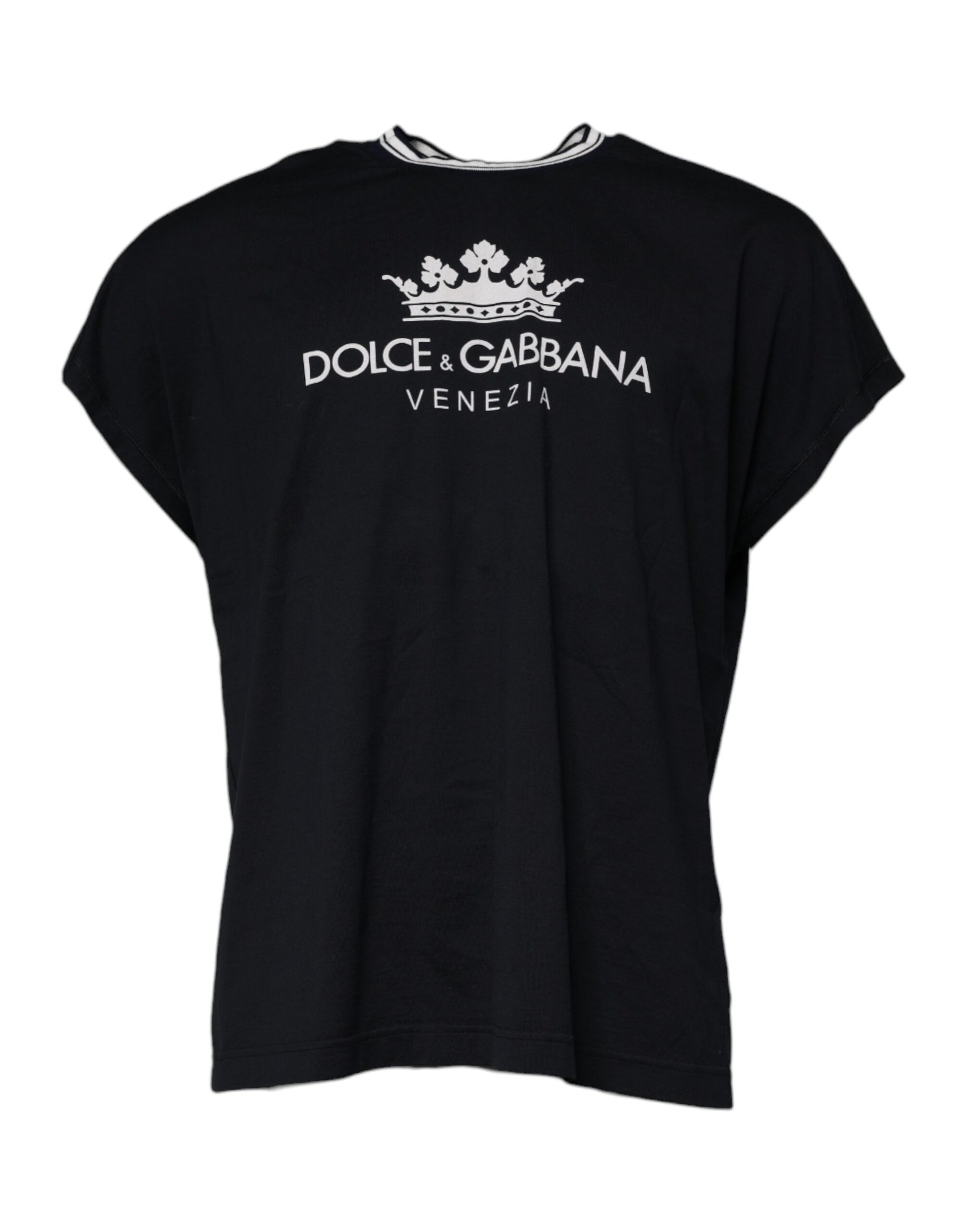 Dolce & Gabbana Blue T-Shirt for Men alternate view