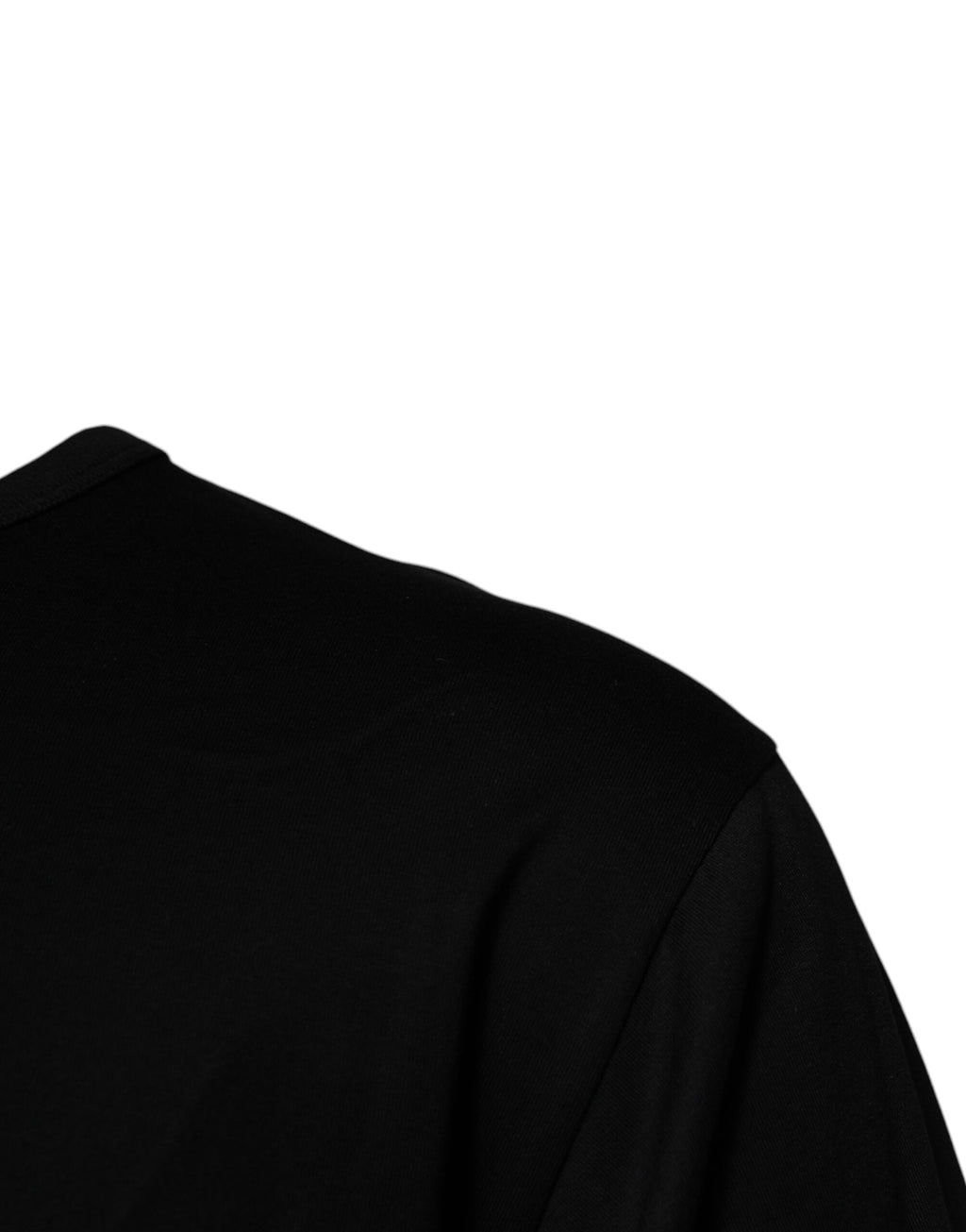 Dolce & Gabbana Black T-Shirt for Men detail view