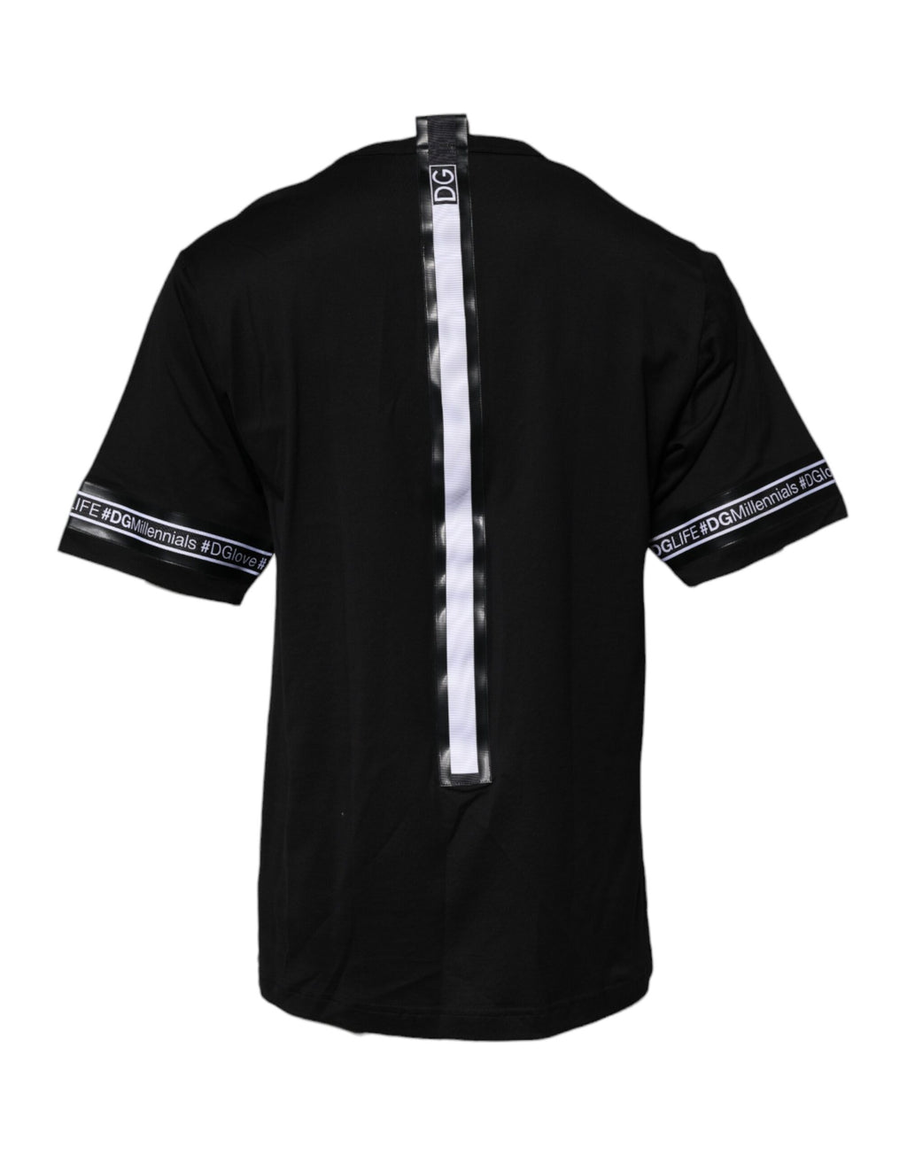 Dolce & Gabbana Black T-Shirt for Men side view