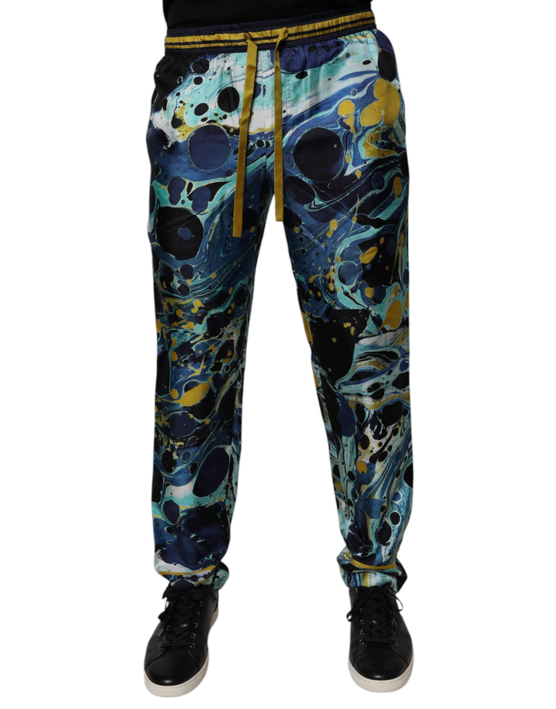 Dolce & Gabbana Multicolor Athletic Pants for Men