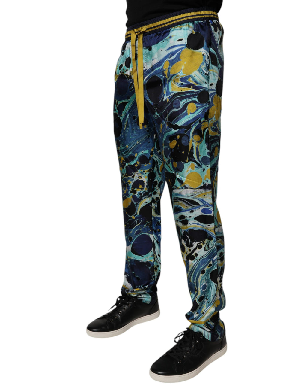 Dolce & Gabbana Multicolor Athletic Pants for Men detail view