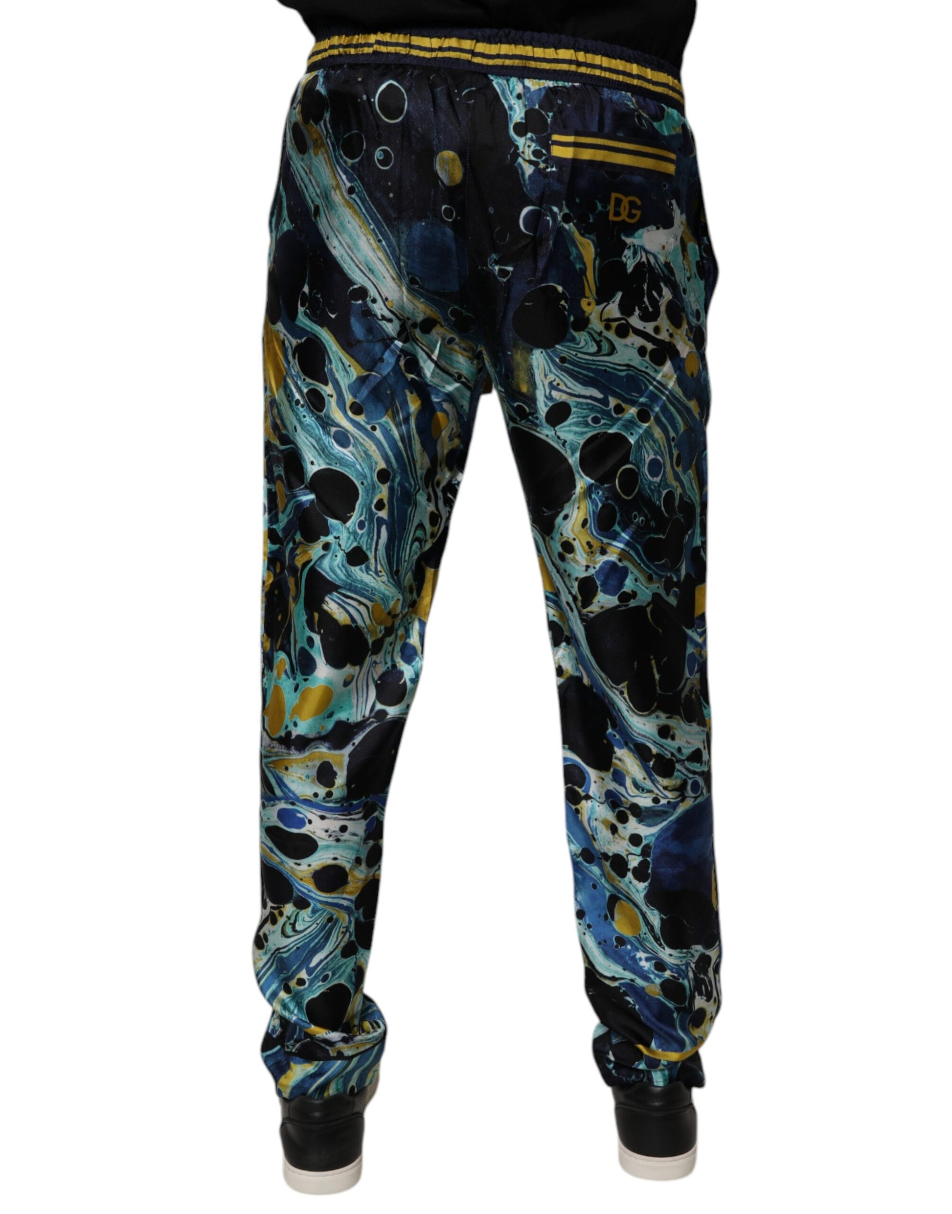 Dolce & Gabbana Multicolor Athletic Pants for Men side view