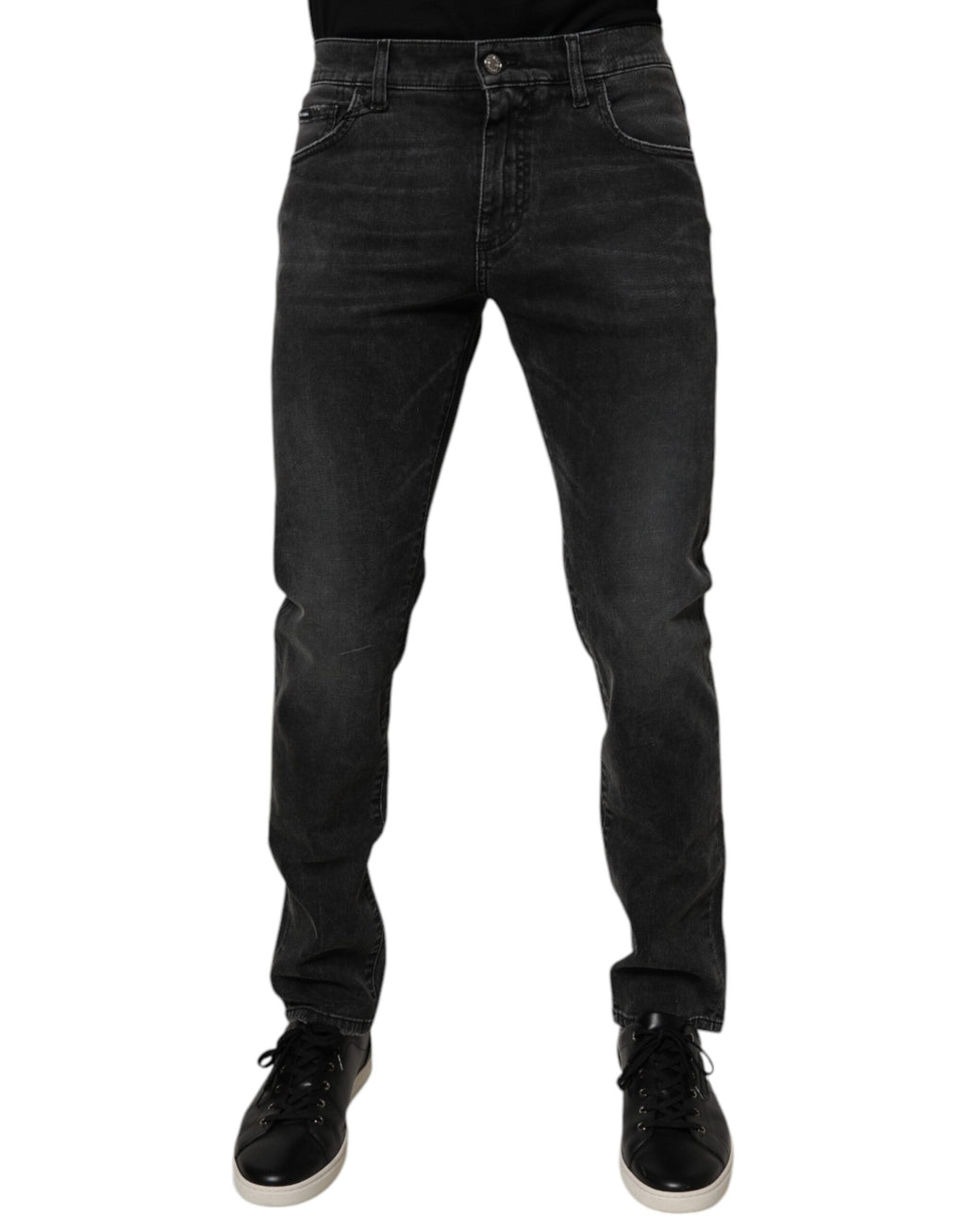 Dolce & Gabbana Black Skinny Jeans for Men alternate view