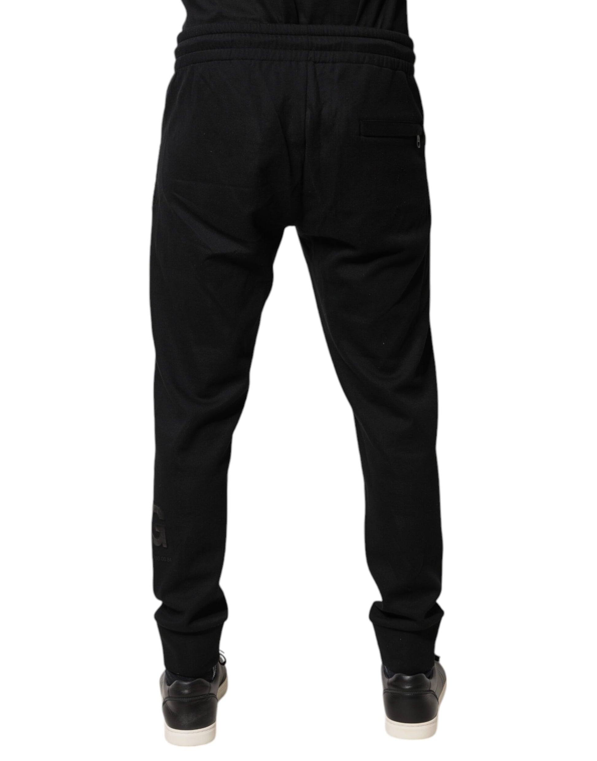 Dolce & Gabbana Black Athletic Pants for Men side view