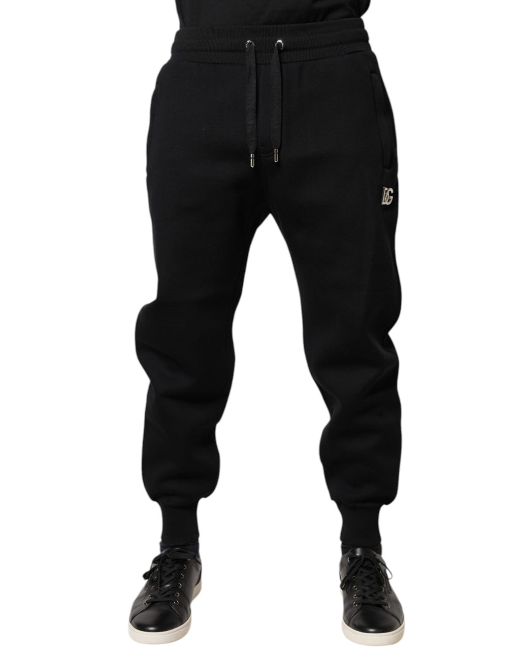 Pantalon de jogging Dolce & Gabbana noir en modal