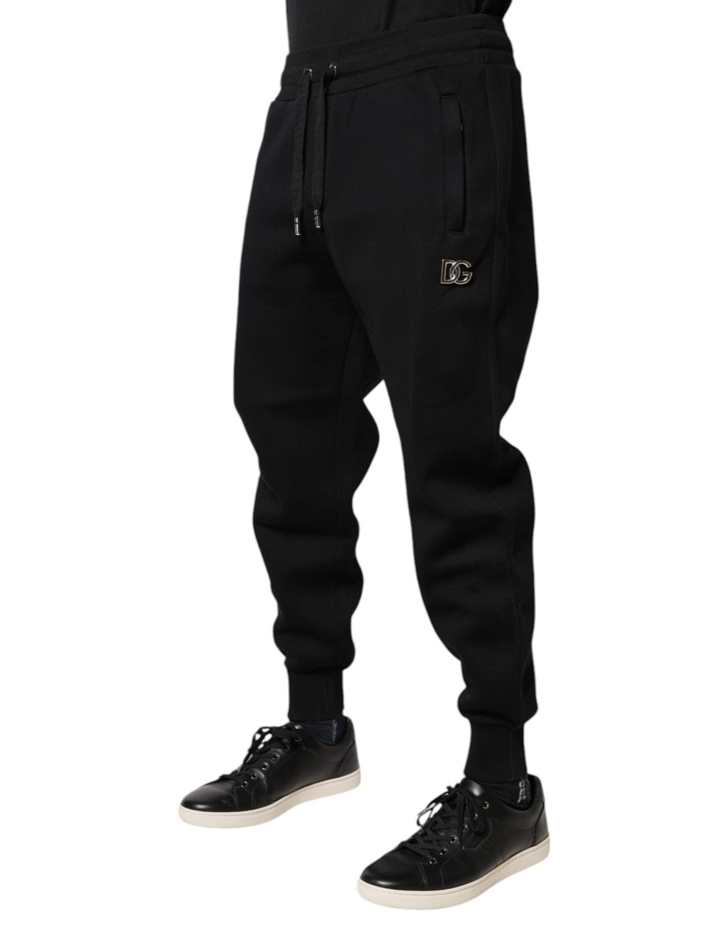 Pantalon de jogging Dolce & Gabbana noir en modal