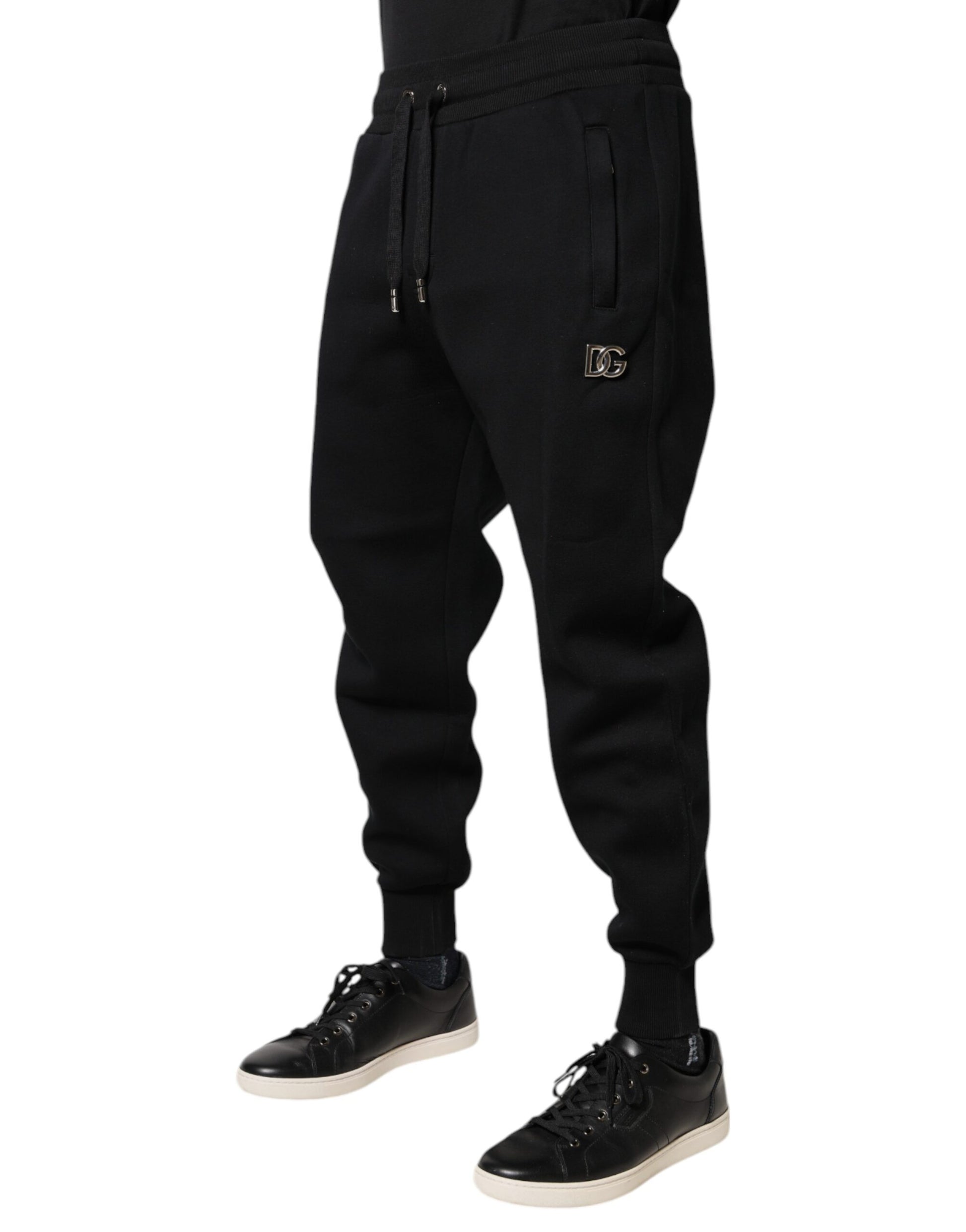 Pantalon de jogging Dolce & Gabbana noir en modal