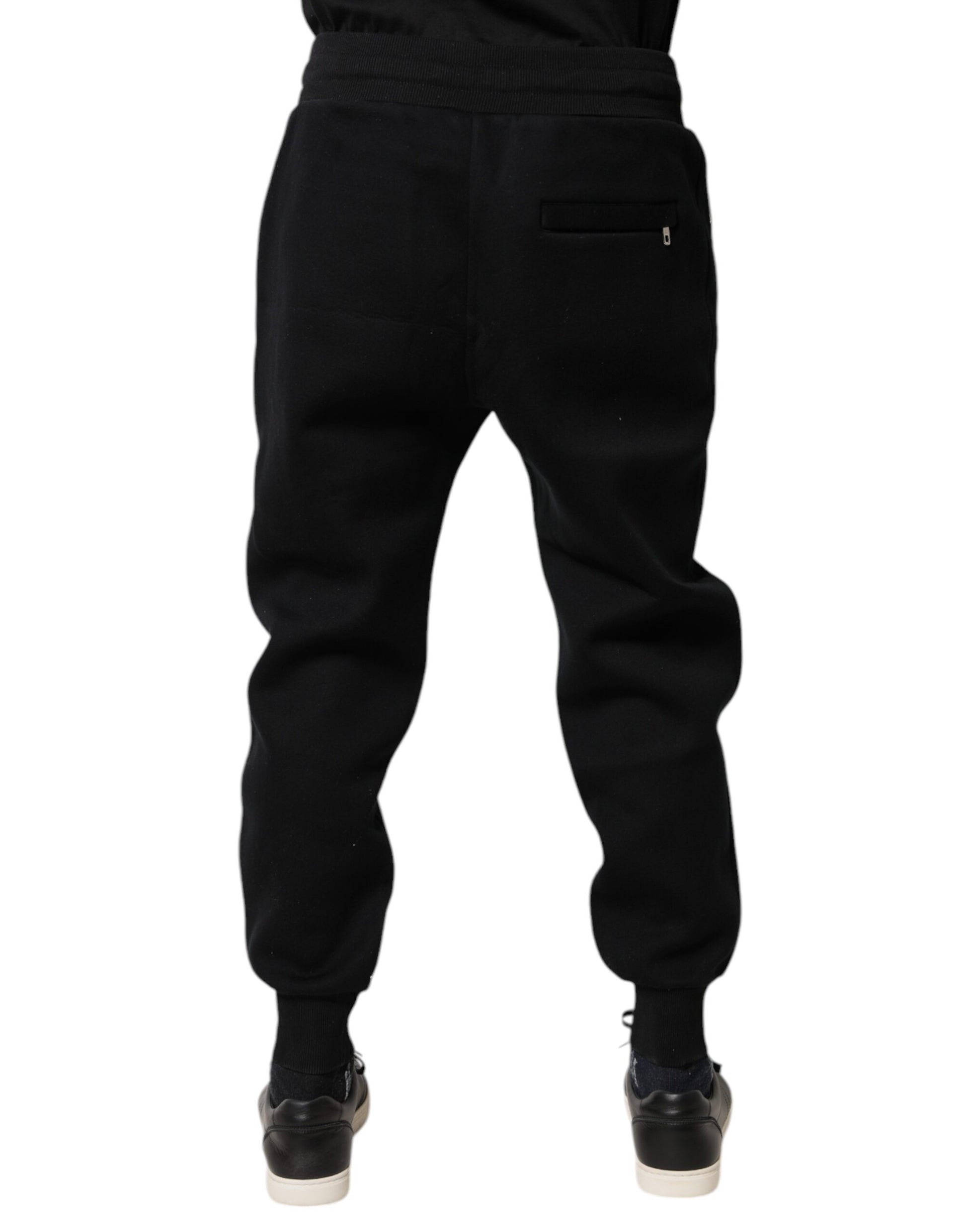 Pantalon de jogging Dolce & Gabbana noir en modal