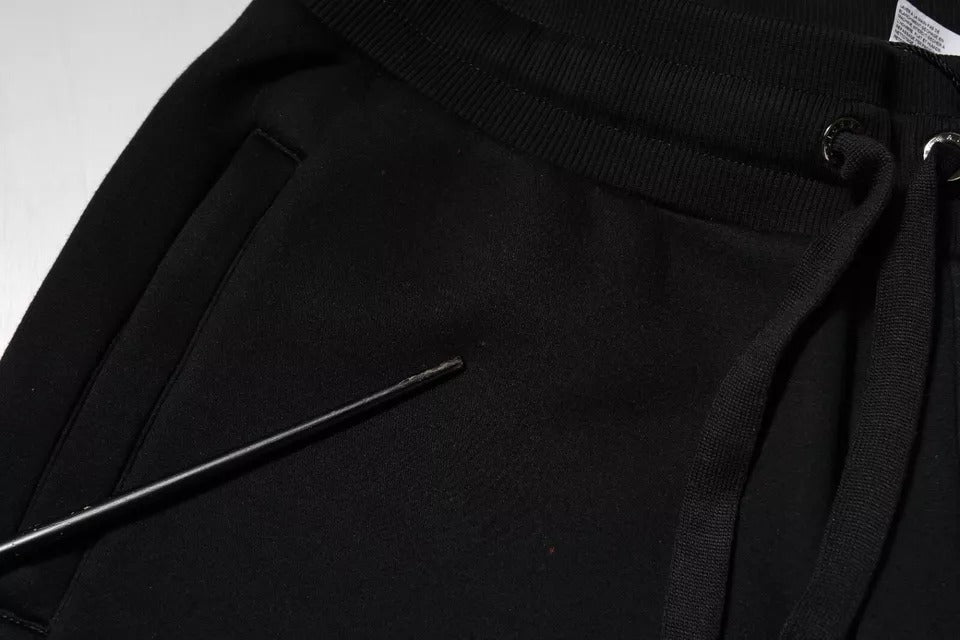 Pantalon de jogging Dolce & Gabbana noir en modal