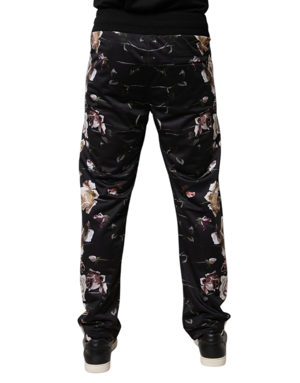 Dolce & Gabbana Black Athletic Pants for Men side view