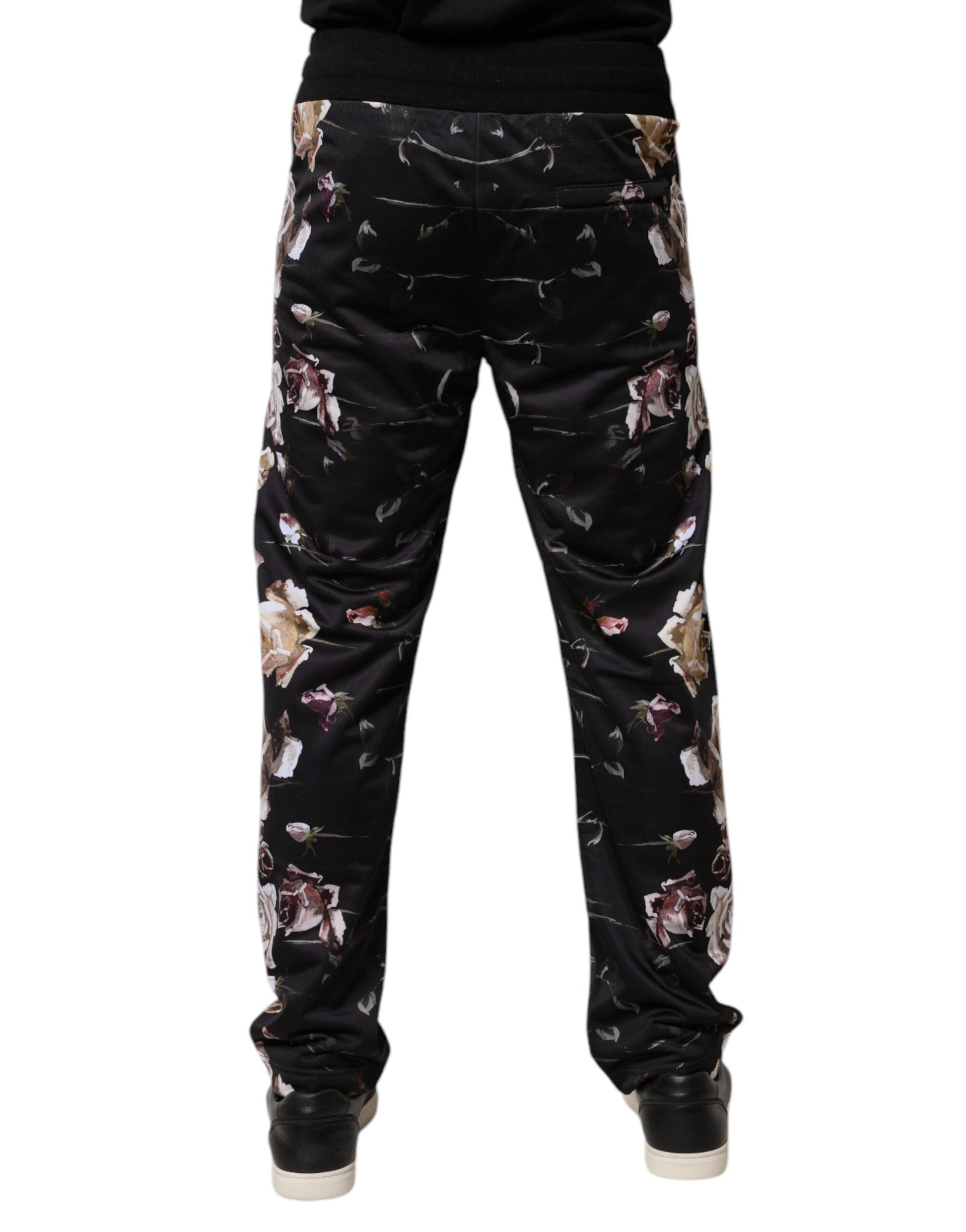 Dolce & Gabbana Black Athletic Pants for Men side view