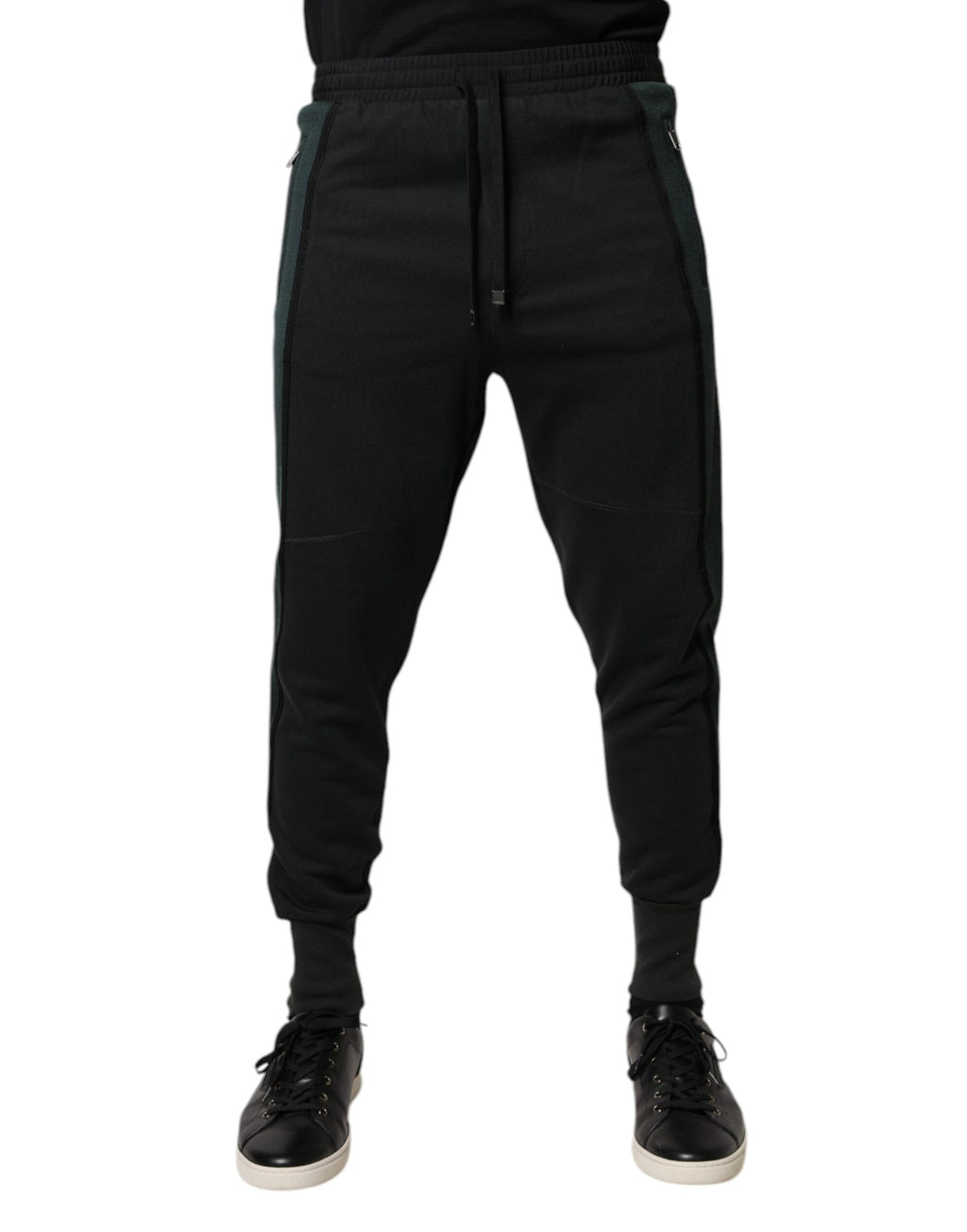 Dolce & Gabbana Black Athletic Pants for Men