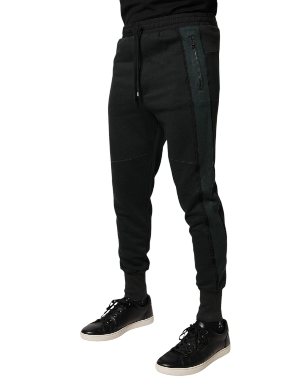 Dolce & Gabbana Black Athletic Pants for Men detail view