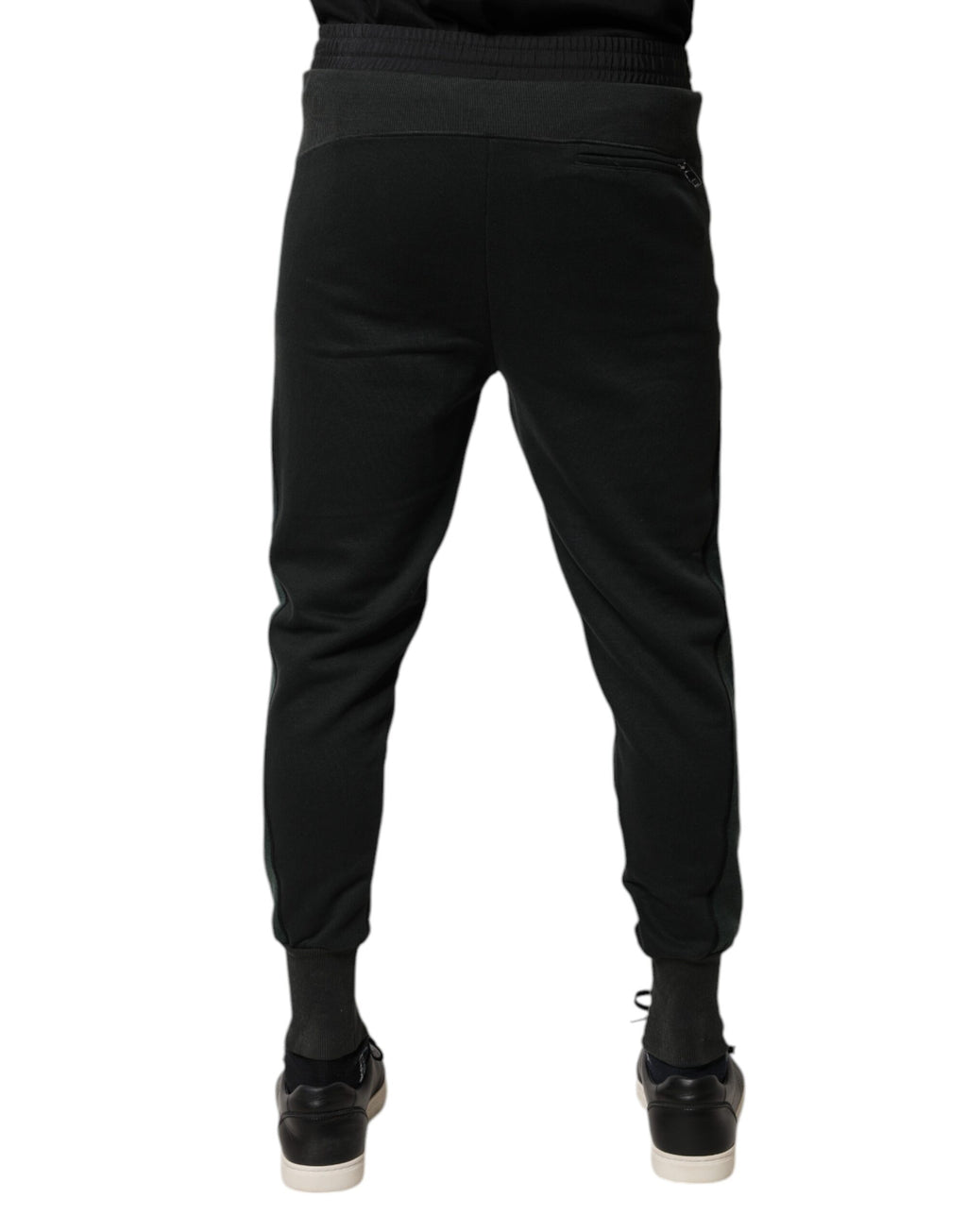 Dolce & Gabbana Black Athletic Pants for Men side view