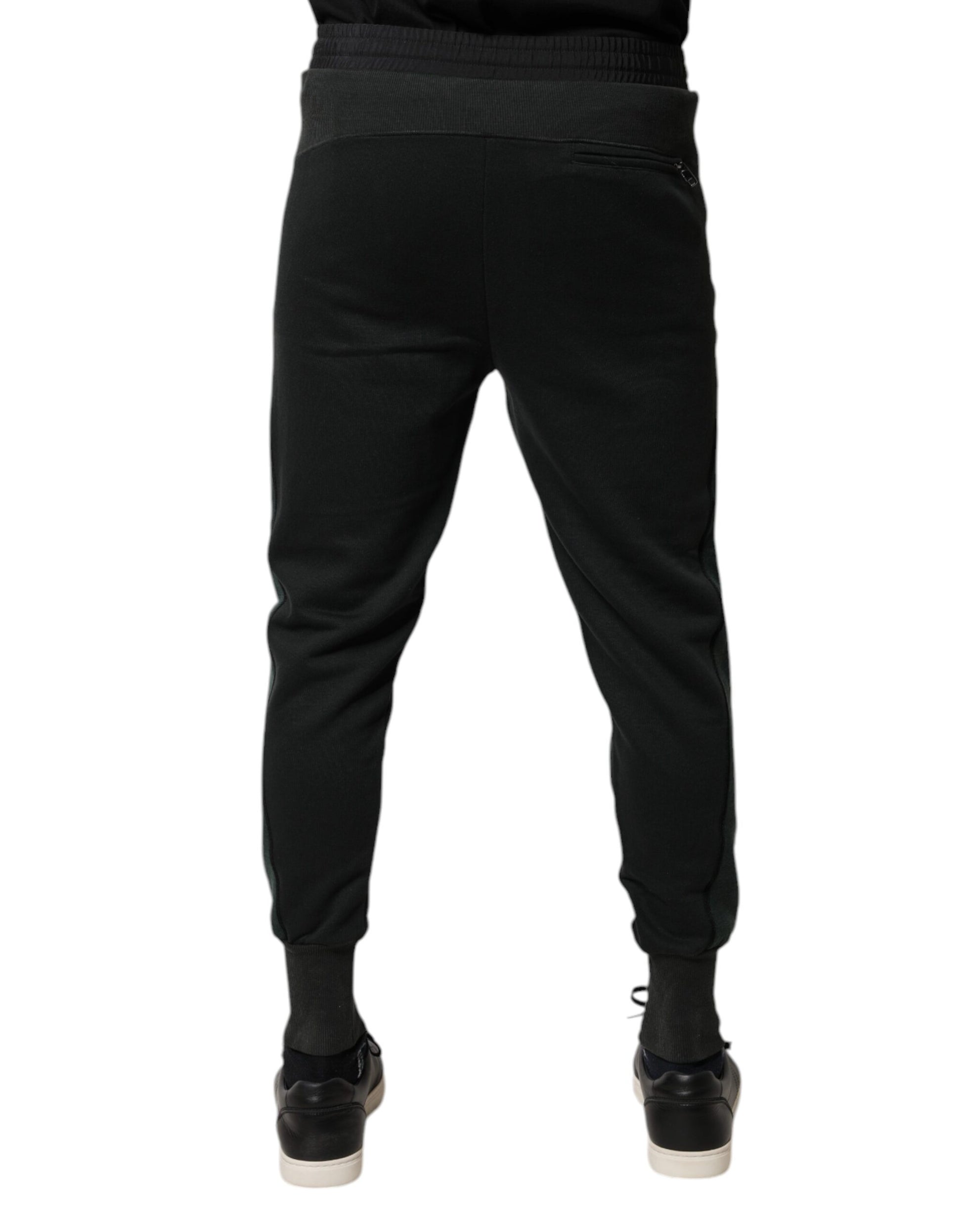 Dolce & Gabbana Black Athletic Pants for Men side view