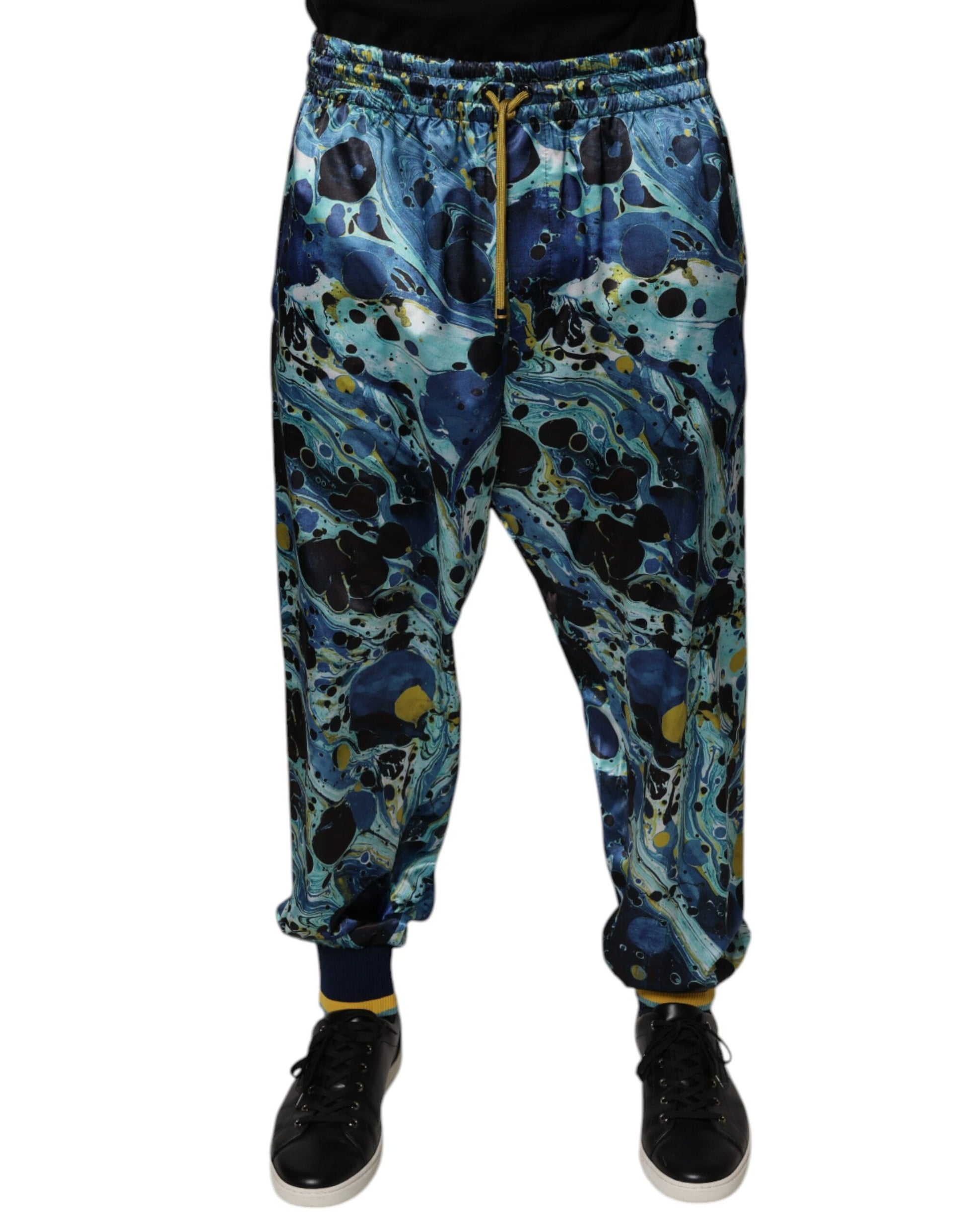 Dolce & Gabbana Multicolor Athletic Pants for Men alternate view